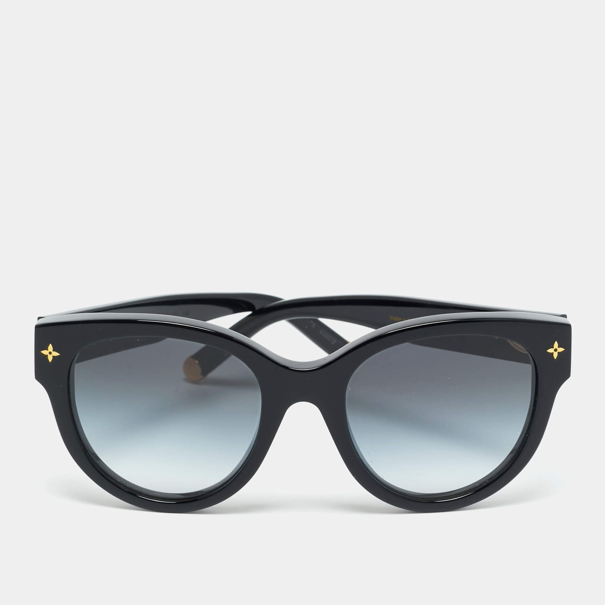 مملوكة مسبقًا Louis Vuitton Black Gradient Z1526W My Monogram Round Sunglasses