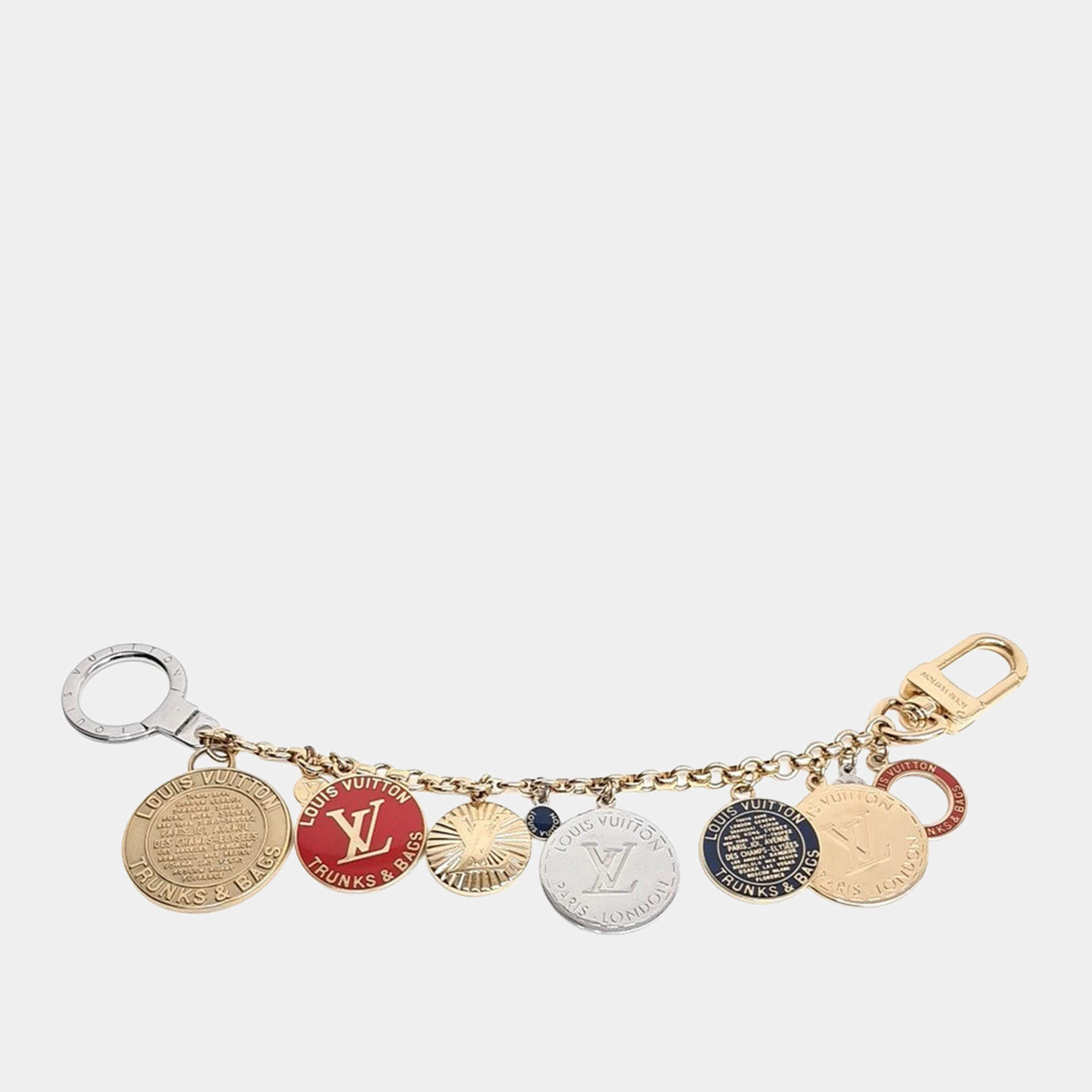 Pre Owned Louis Vuitton Trunk Keyring and Bag charm