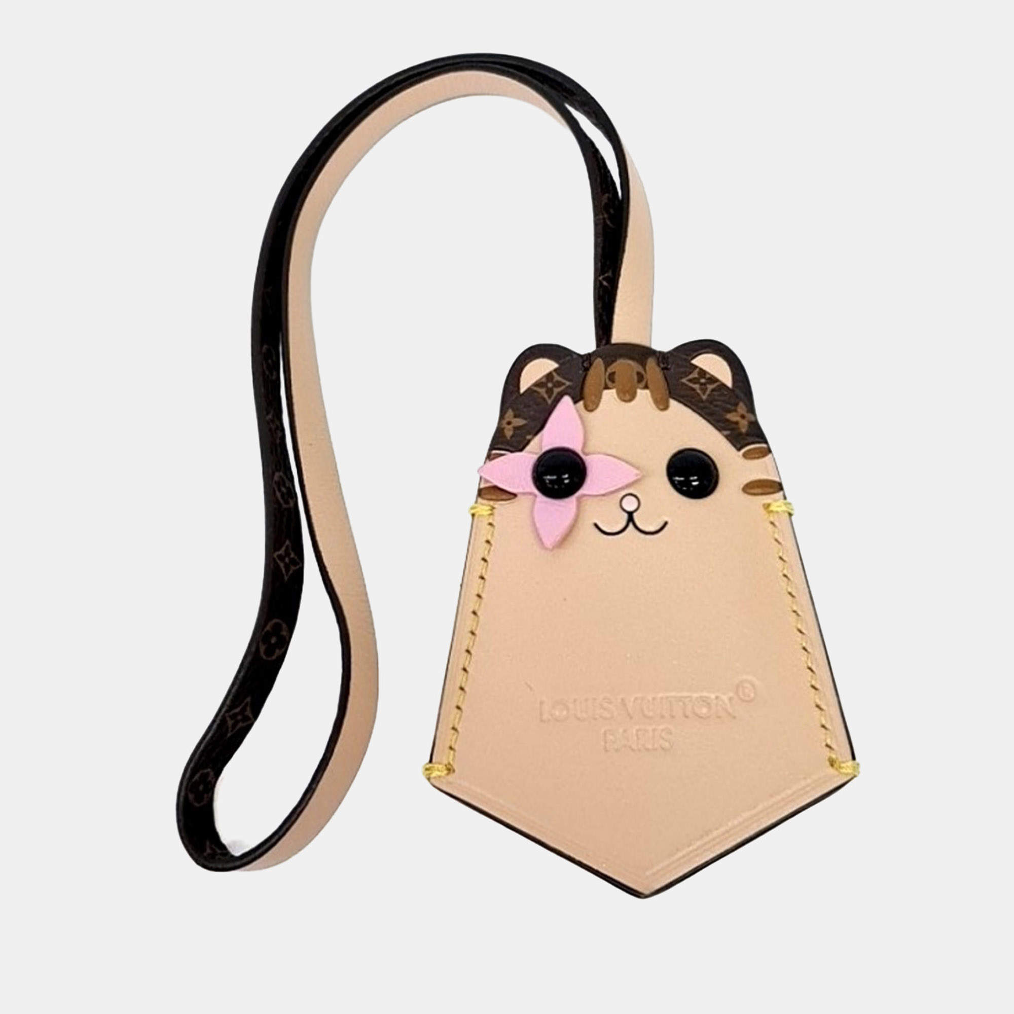 مملوكة مسبقًا Louis Vuitton Monogram Cat Bag Charm