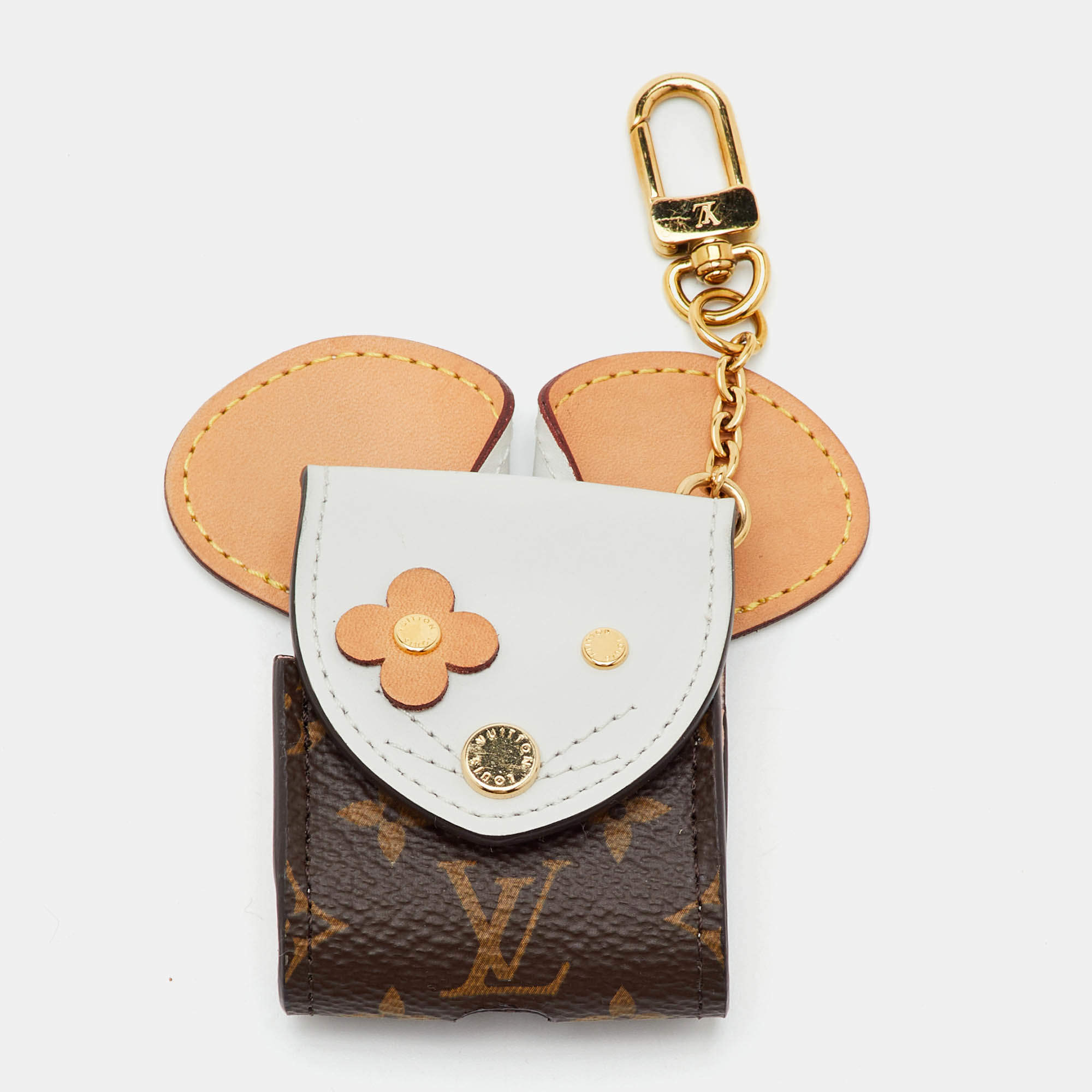 Pre Owned Louis Vuitton Monogram Mouse Airpod Case