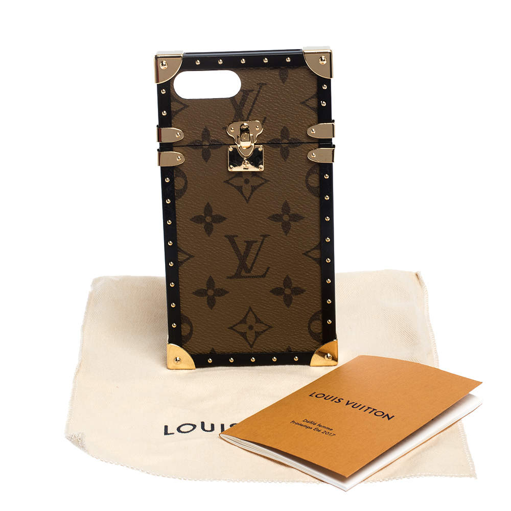 Louis Vuitton Monogram Reverse Canvas Eye Trunk iPhone 7 Plus Case Louis  Vuitton