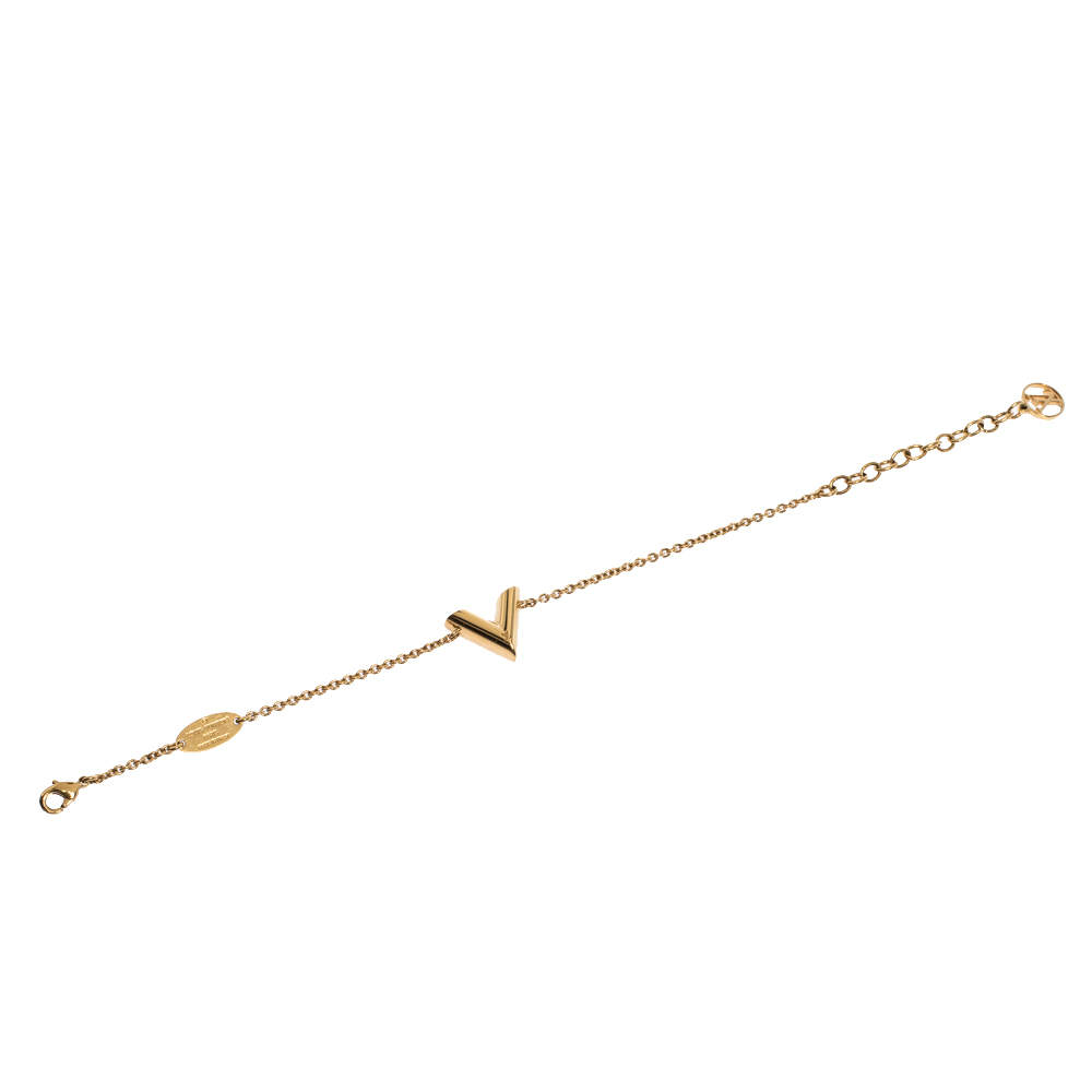 Louis Vuitton LV & ME Bracelet Letter K - Gold-Tone Metal Charm, Bracelets  - LOU559551