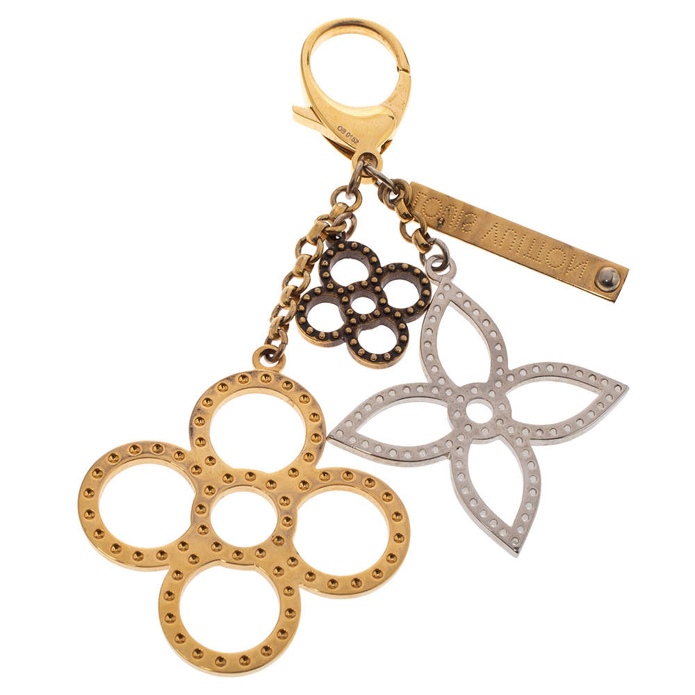 Pre Owned حلية حقيبة لوي فيتون تاباغ ثلاثية اللون