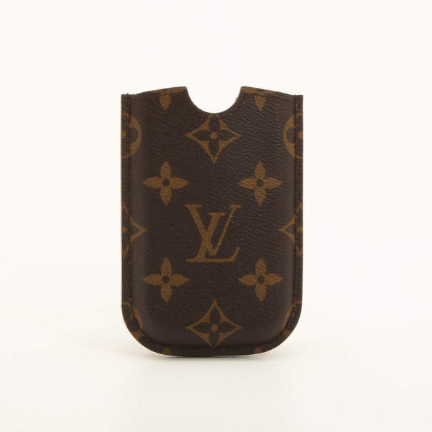 Pre Owned Louis Vuitton Monogram Canvas Blackberry Case 