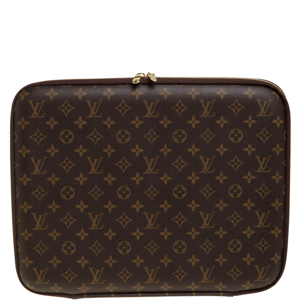 Louis Vuitton Monogram Canvas 15 Laptop Sleeve Louis Vuitton