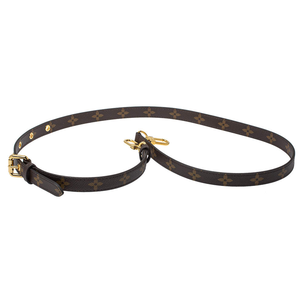 Louis Vuitton Monogram Canvas Adjustable Shoulder Bag Strap Louis