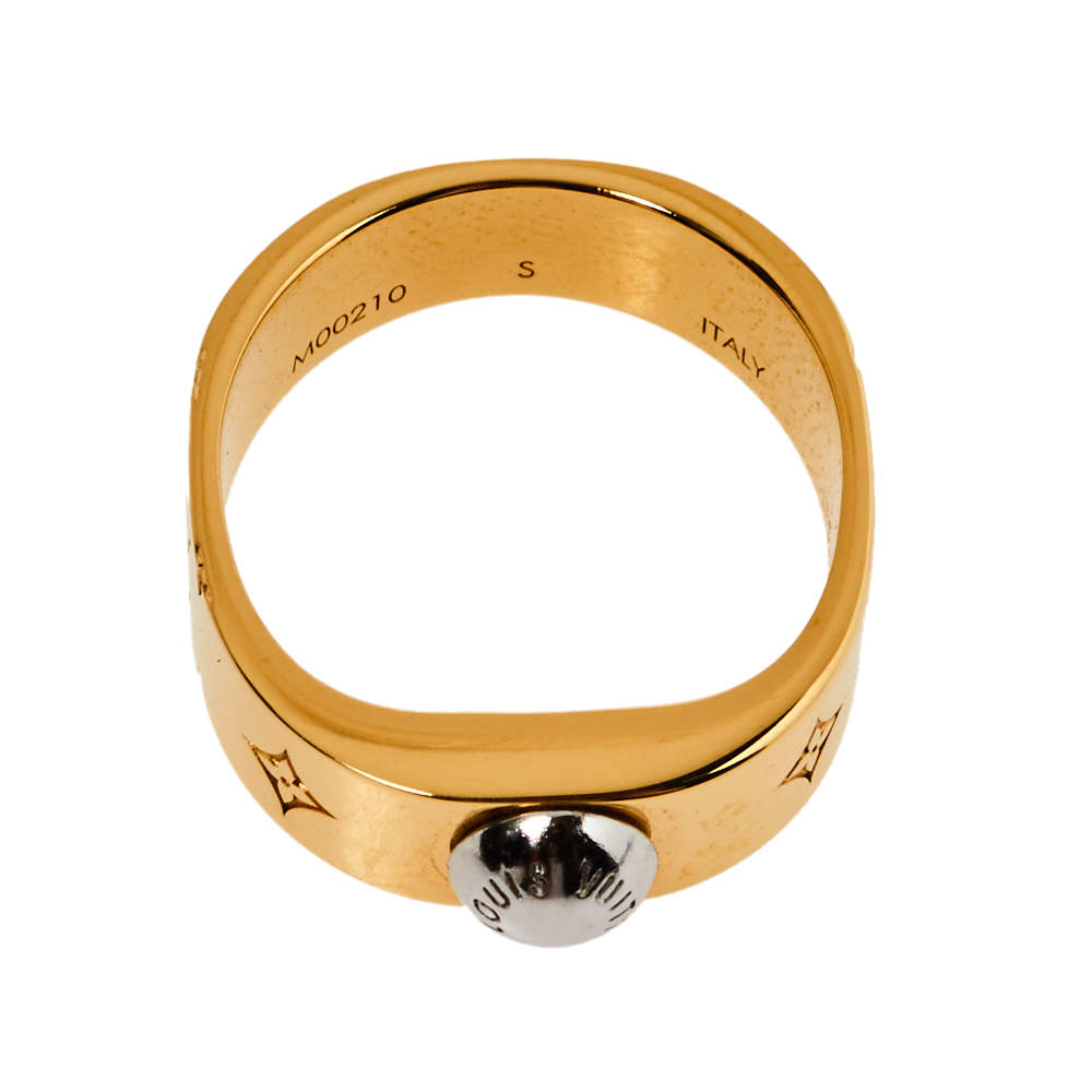 Nanogram ring Louis Vuitton Gold size 49 EU in Metal - 32748608
