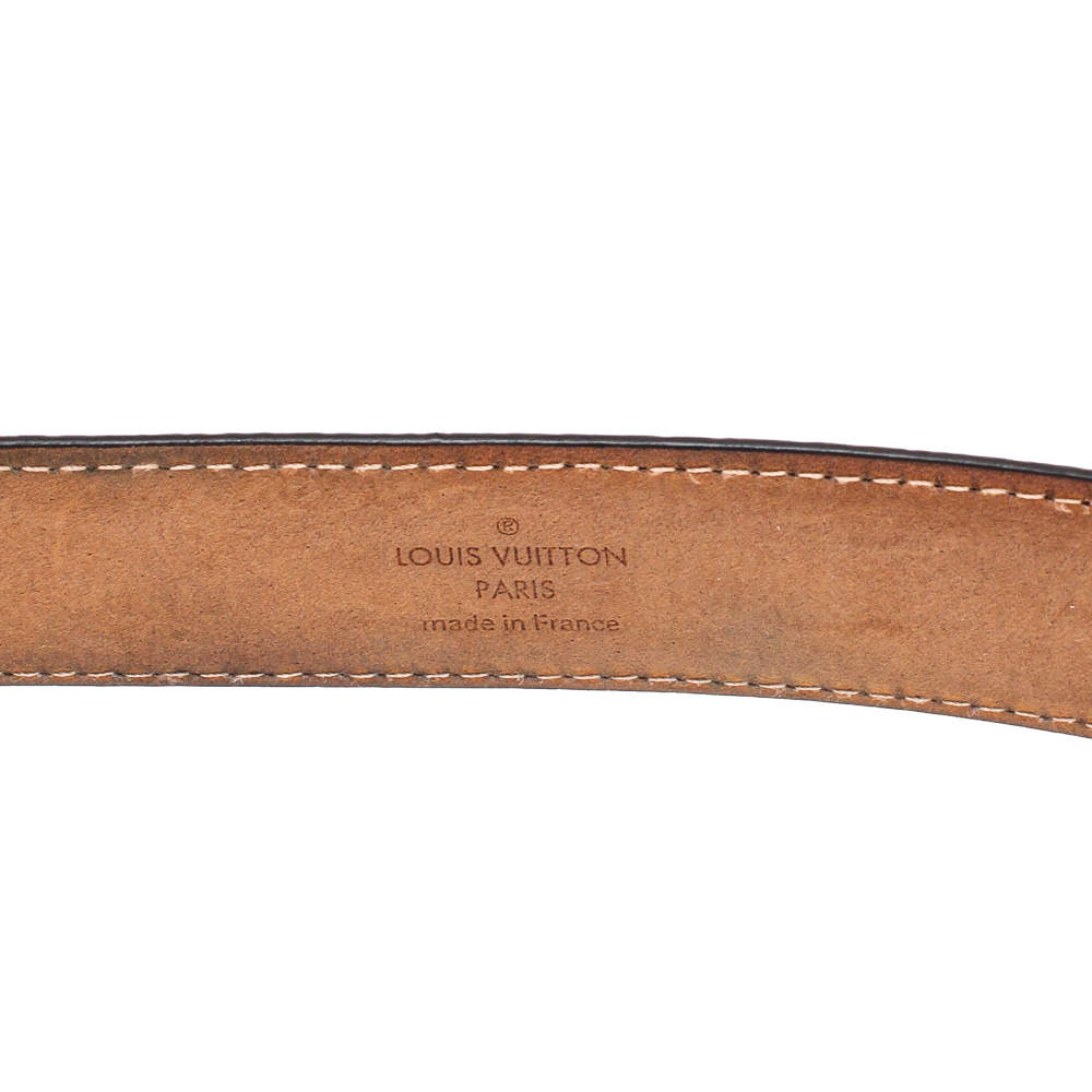 Louis Vuitton Monogram Canvas Ellipse Belt Size 80/32 - Yoogi's Closet