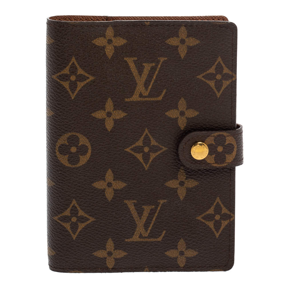 مملوكة مسبقًا Louis Vuitton Monogram Canvas Small Ring Agenda Cover