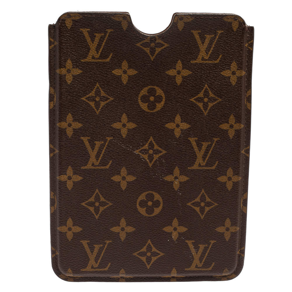 Pre Owned Louis Vuitton Monogram Canvas Mini iPad Case