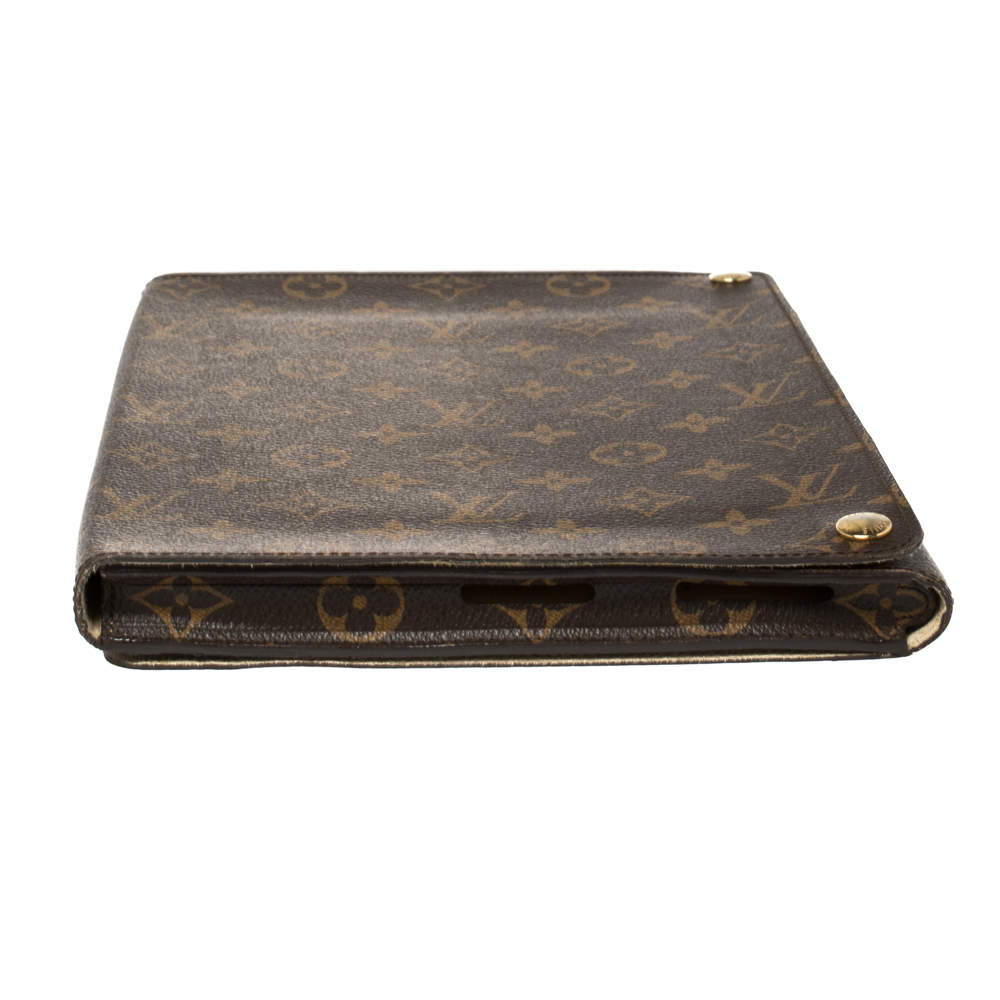 Cloth ipad case Louis Vuitton Brown in Cloth - 17786034