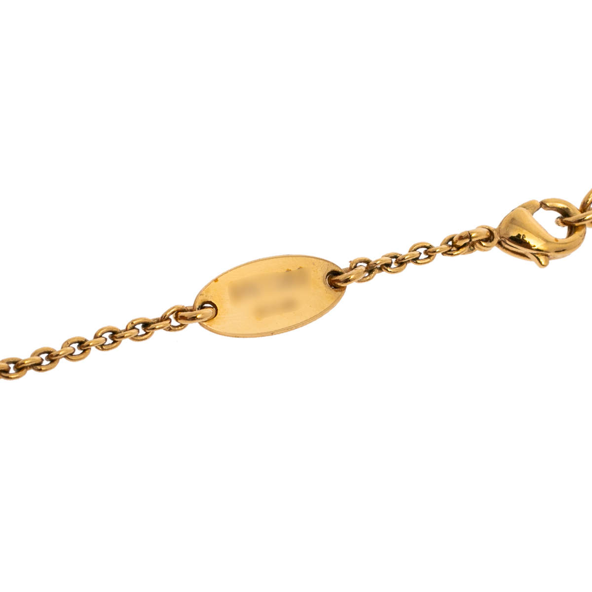 Louis Vuitton Gold Finish Essential V Bracelet – The Closet