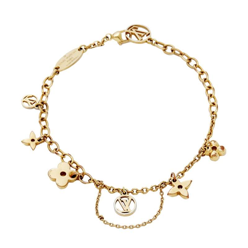 Louis Vuitton Gold Tone Blooming Supple Necklace Louis Vuitton | The Luxury  Closet