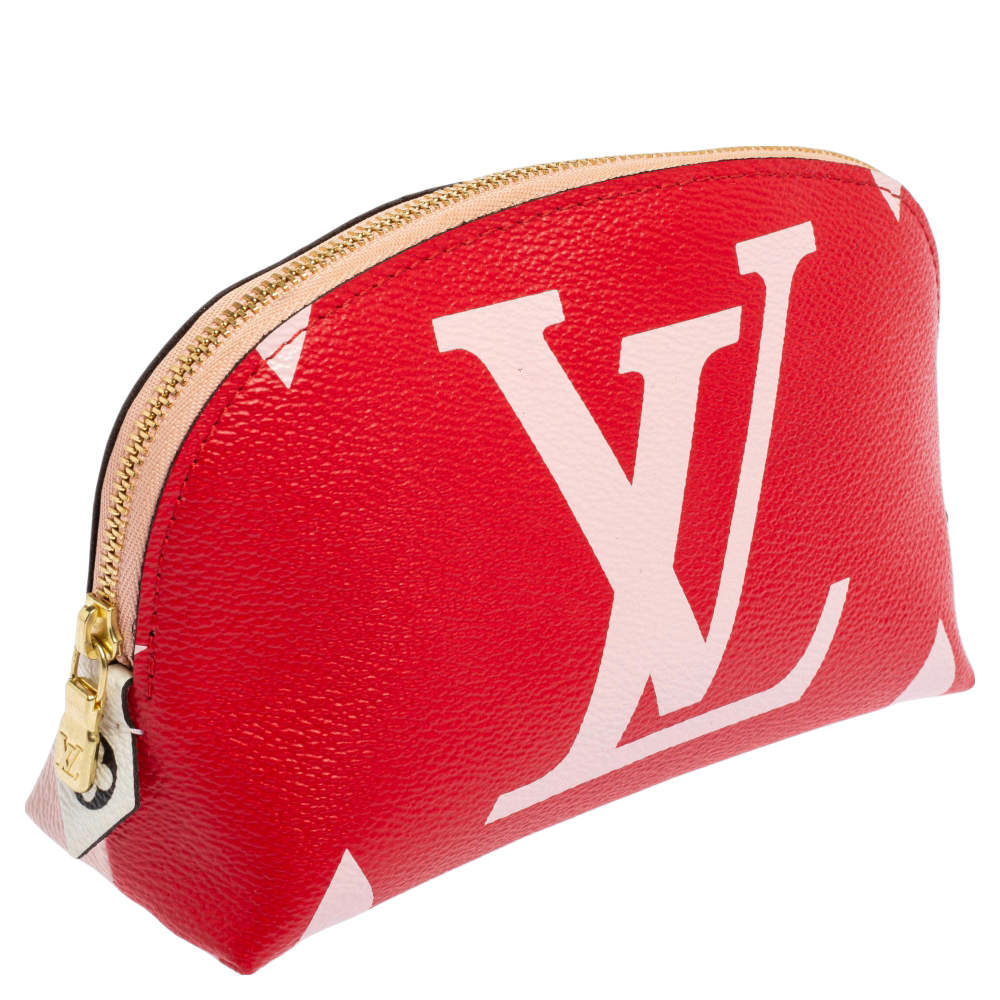 LOUIS VUITTON Monogram Giant Cosmetic Pouch Rouge 1271094
