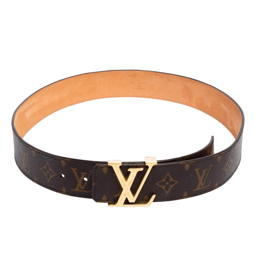 Louis Vuitton, Accessories, Louis Vuitton Lv Initial Belt Grey 44