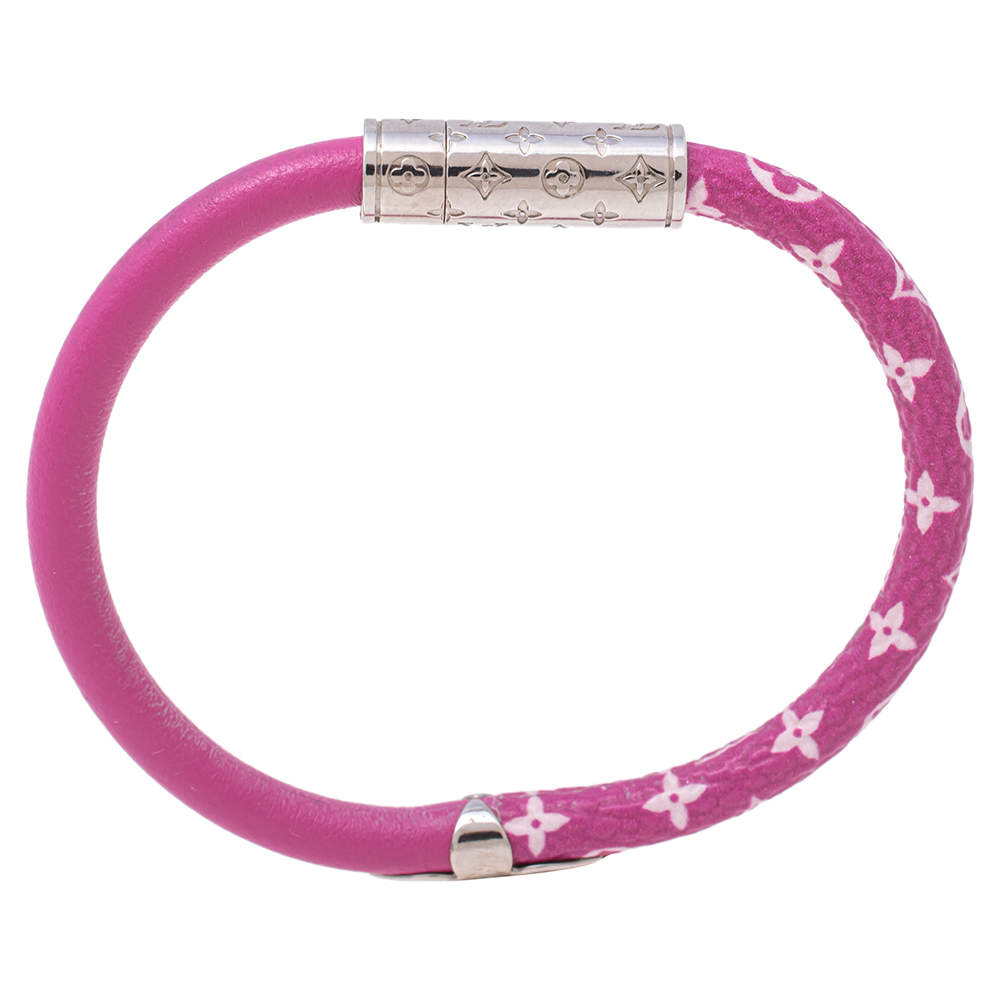Louis Vuitton Daily Confidential Bracelet  Louis vuitton jewelry, Pink  bracelet, Louis vuitton accessories