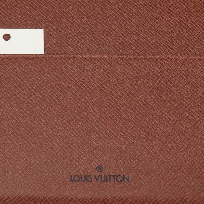 Louis Vuitton Cipango Gold Epi Leather Desk Agenda Cover