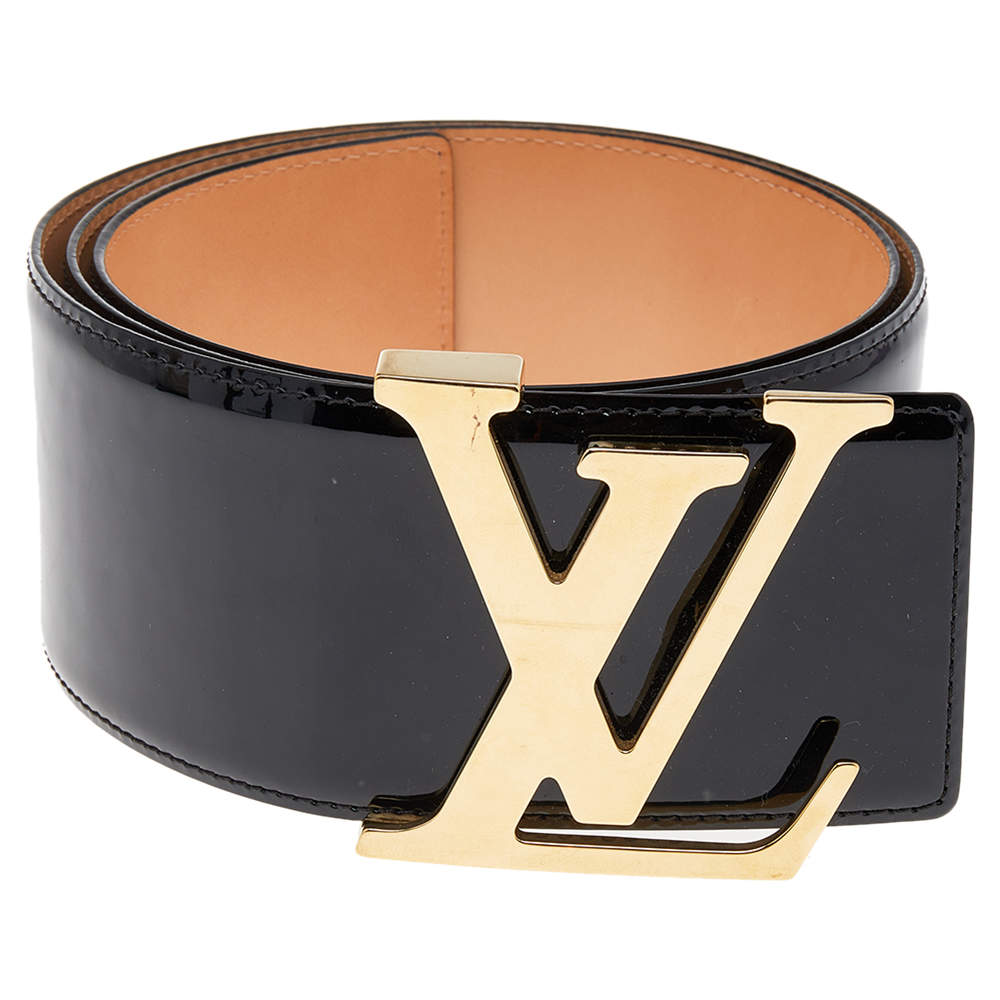 Louis Vuitton Green Vernis LV Initiales Belt 85CM Louis Vuitton | The  Luxury Closet