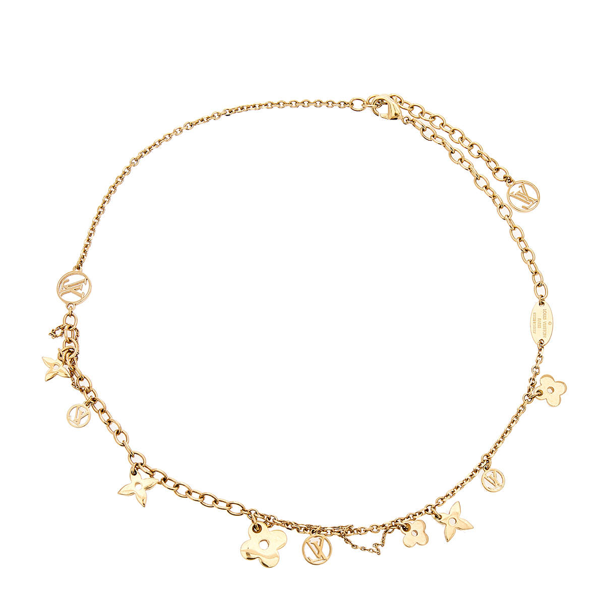 LOUIS VUITTON Blooming Supple Necklace 901656