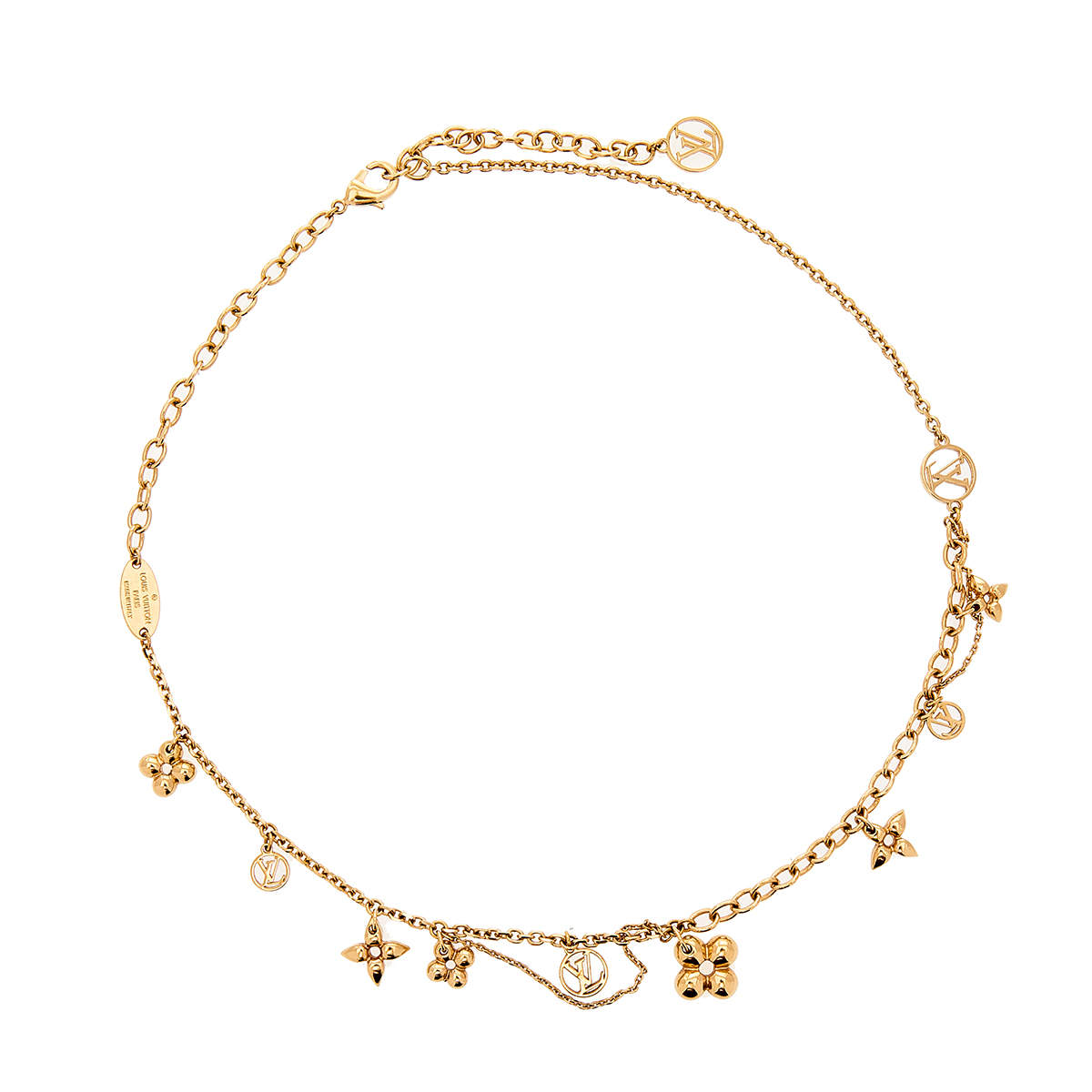Louis Vuitton Gold Tone Malletage Supple Bracelet Louis Vuitton | The  Luxury Closet