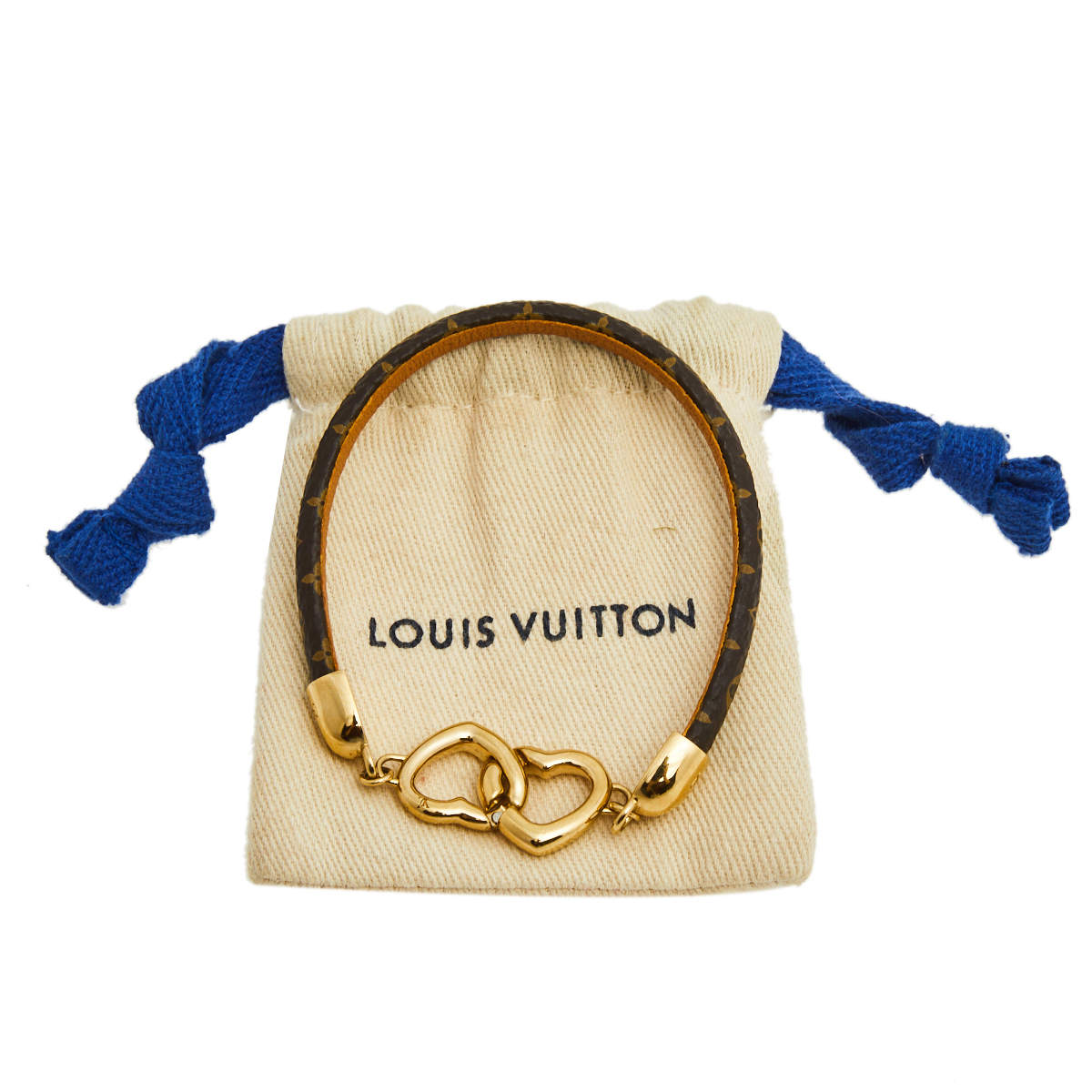 Bracelet Louis Vuitton Say Yes Bracelet Size: 19 Hearts Monogram