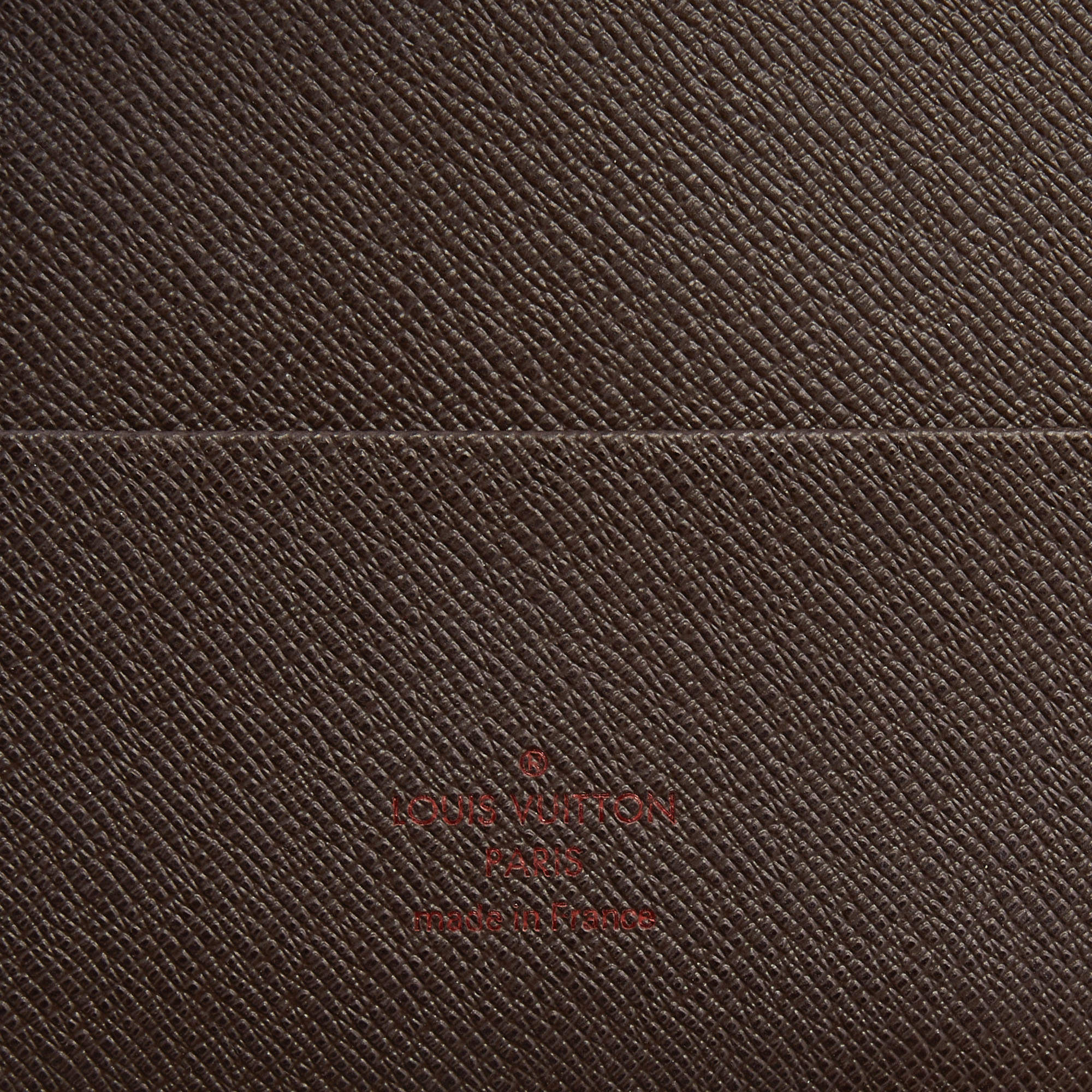 Louis Vuitton Damier Ebene Large Ring Agenda Cover 594243