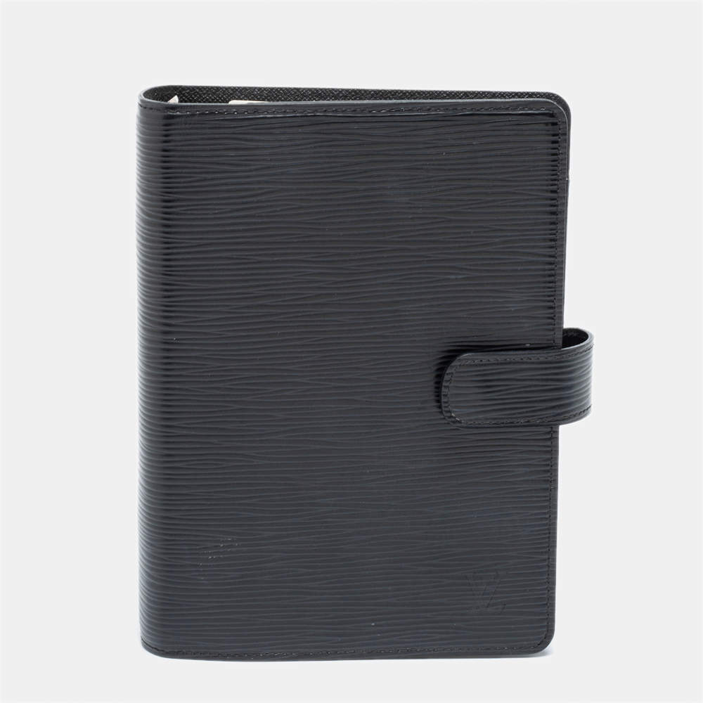 Pre Owned Louis Vuitton Epi Leather Medium Ring Agenda Cover