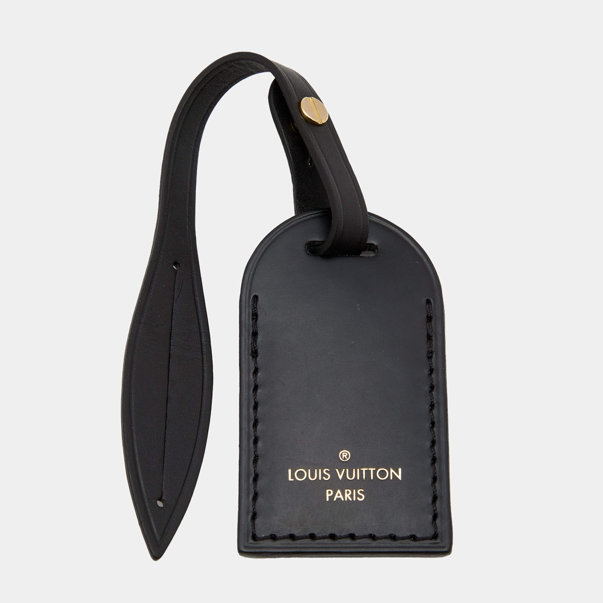 Louis Vuitton Name tag Black