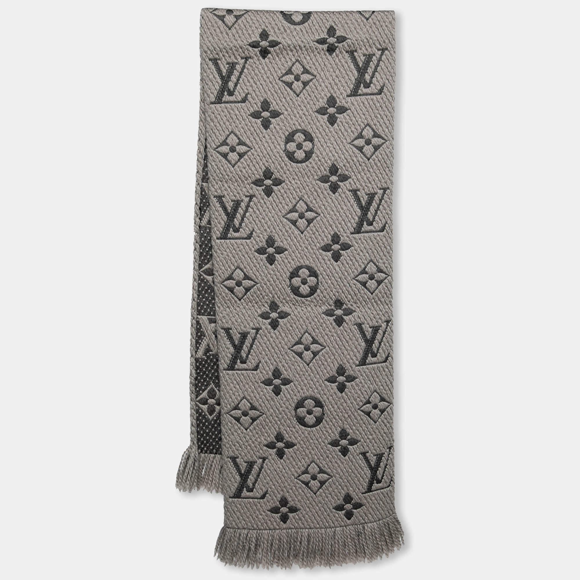 Louis Vuitton Grey Verone Silk Logomania Louis Vuitton | TLC