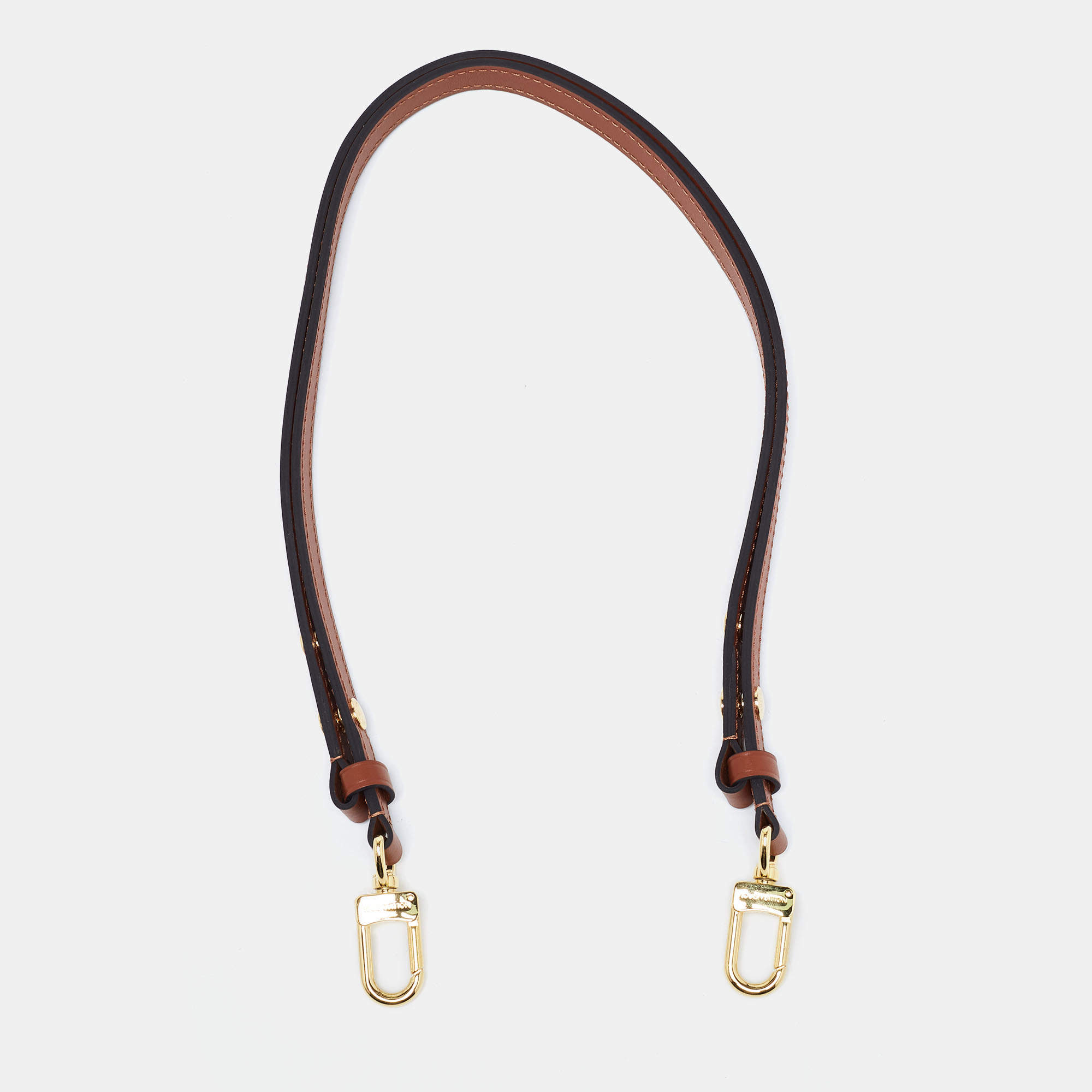 Louis Vuitton Brown Leather Adjustable Shoulder Strap Louis Vuitton | The  Luxury Closet