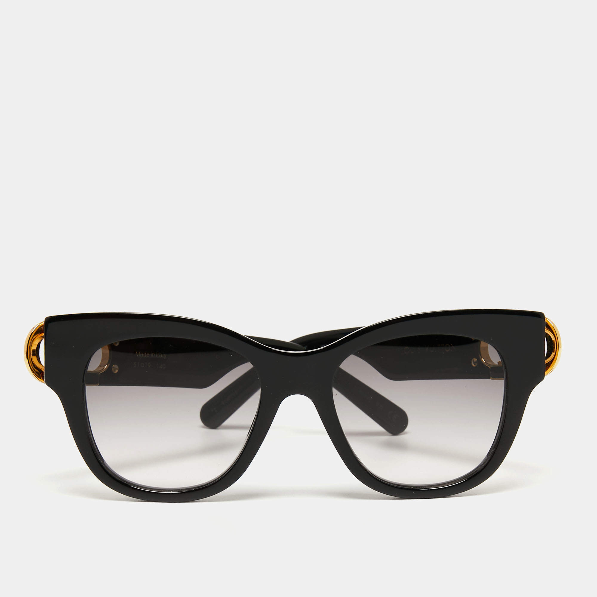 Louis Vuitton Black LV Link PM Cat Eye Sunglasses