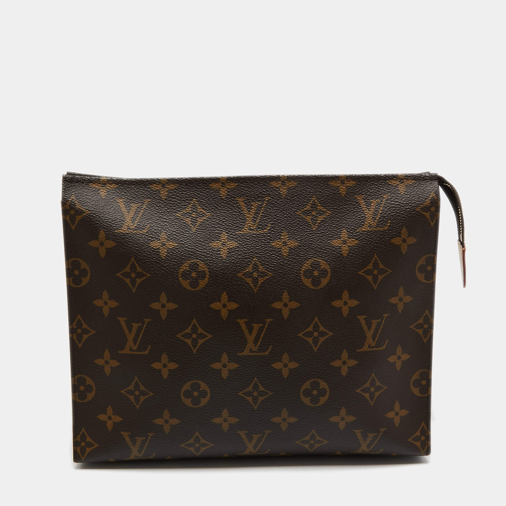 Louis Vuitton Brown Monogram Coated Canvas Toiletry Pouch 26 Gold Hardware,  2011 Available For Immediate Sale At Sotheby's