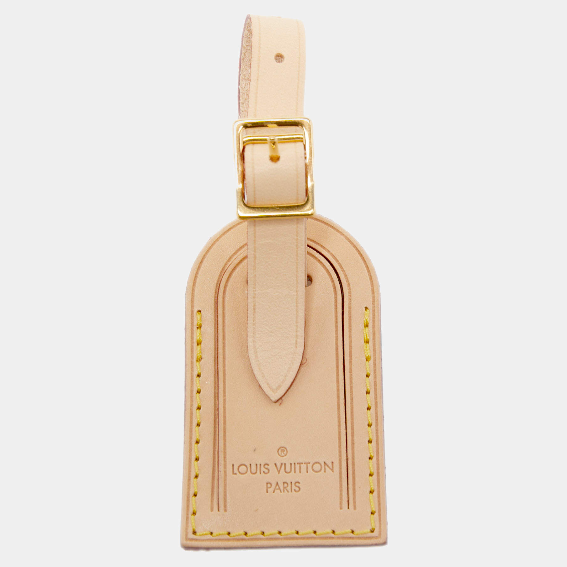 Louis Vuitton Vachetta Leather Luggage Name Tag Louis Vuitton The