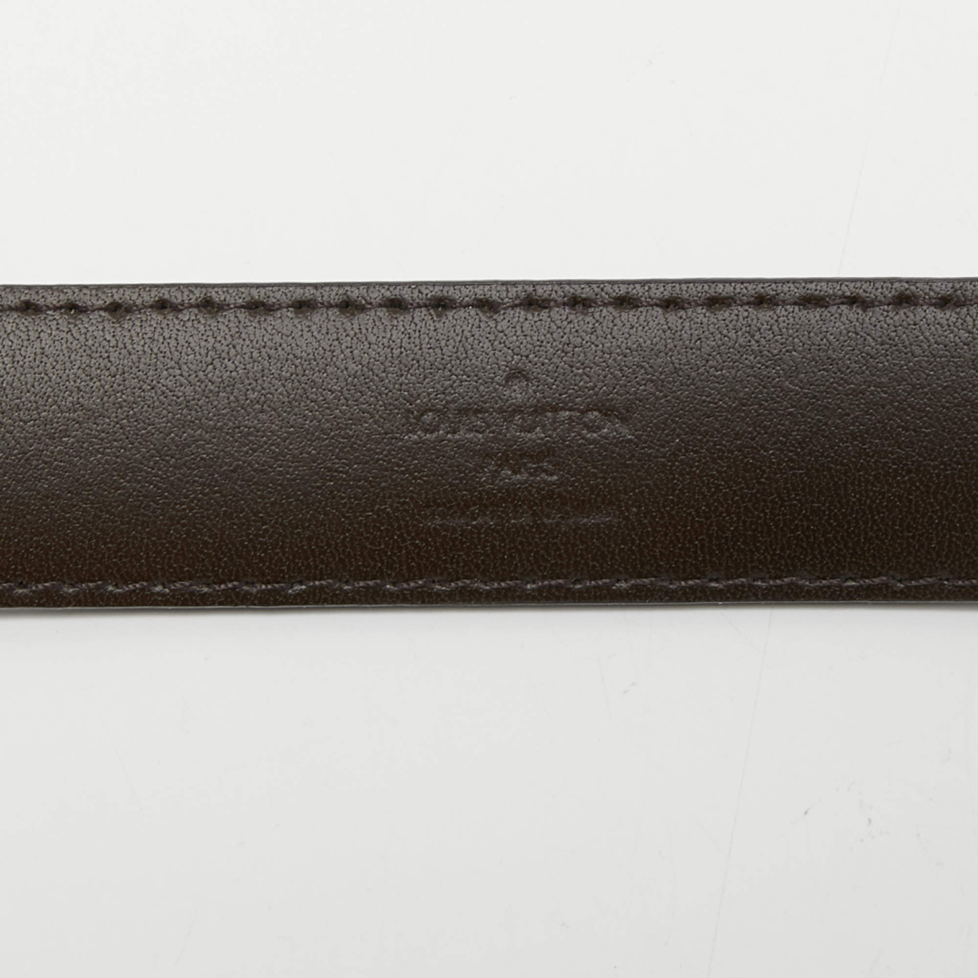 Lv circle belt Louis Vuitton Brown size 80 cm in Polyester - 34958714