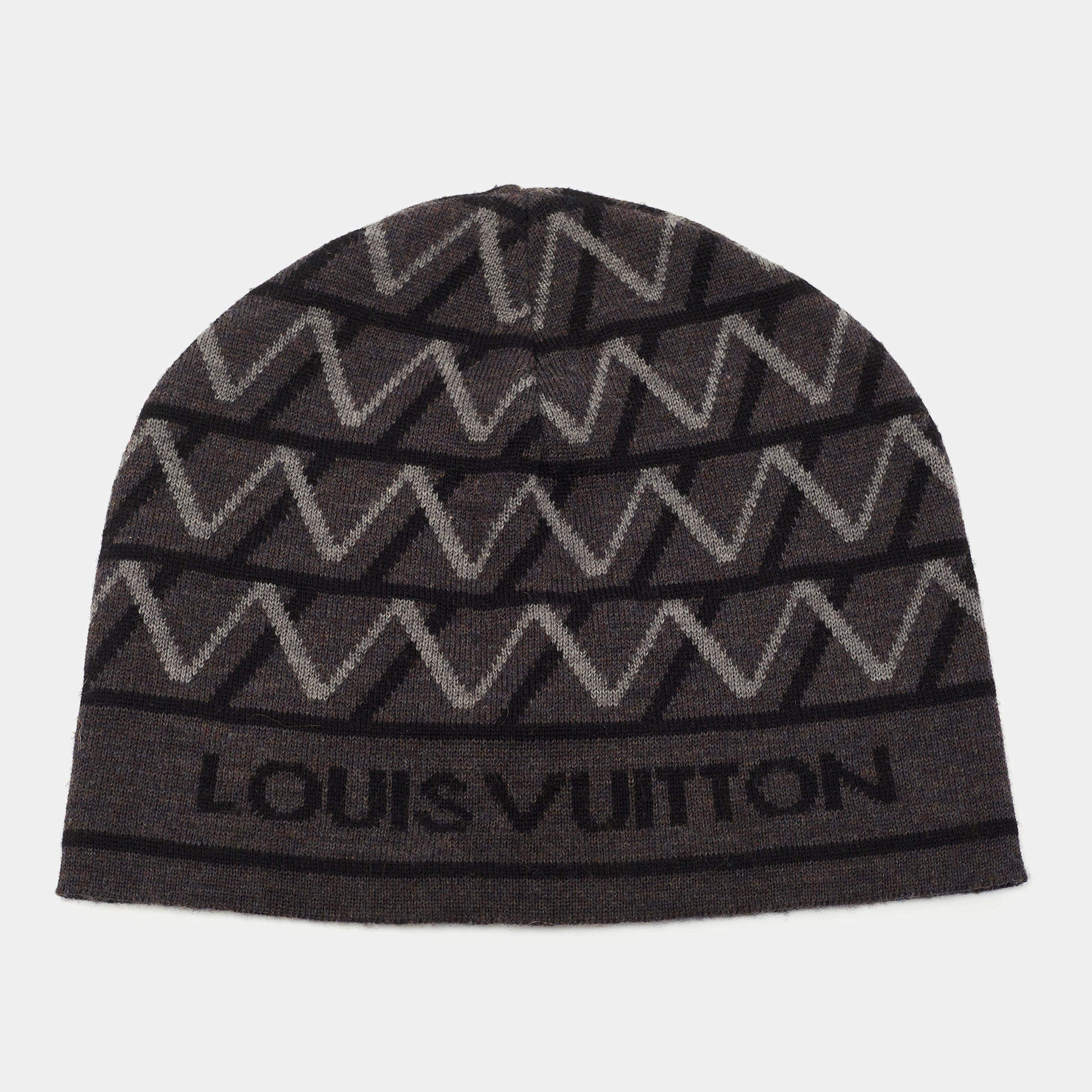 Louis Vuitton Grey Wool Beanie