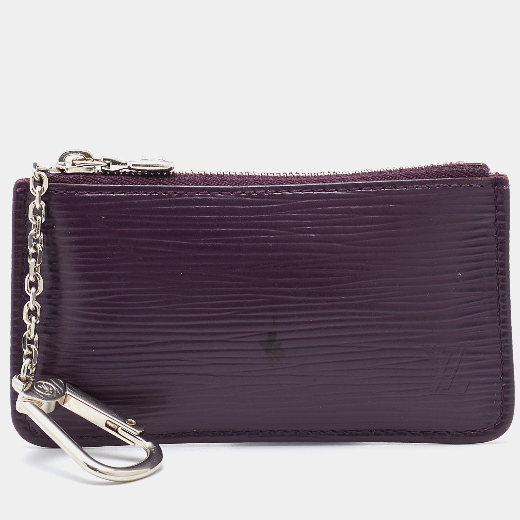 Pre Owned Louis Vuitton Cassis Epi Leather Key Pouch