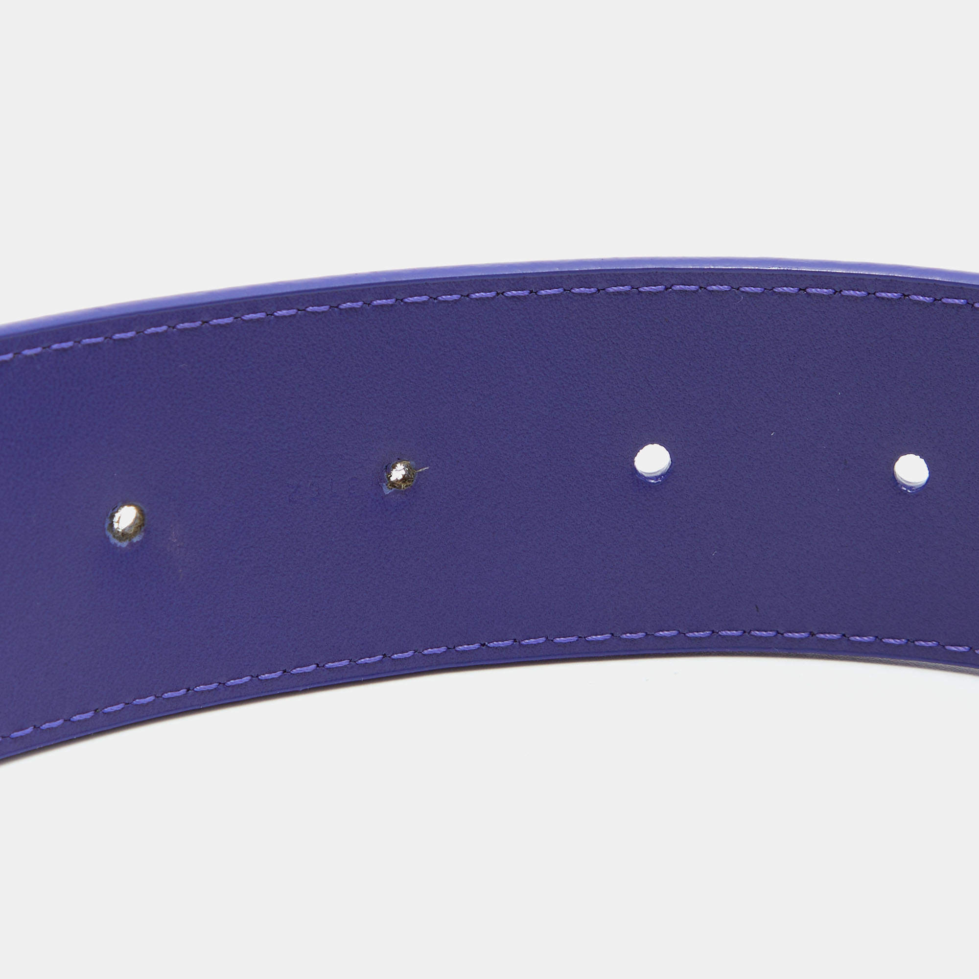 Louis Vuitton Purple Epi Leather LV Belt - size 90 ○ Labellov