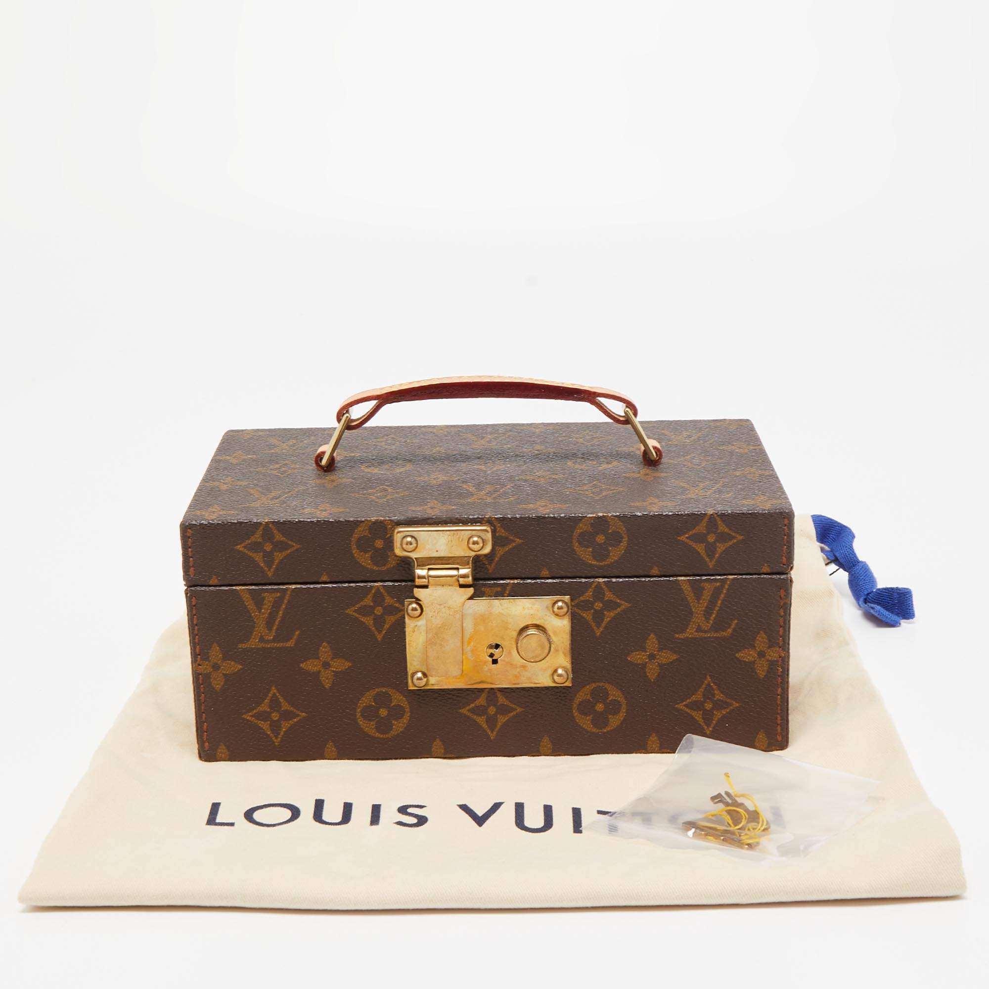 Louis Vuitton Monogram Canvas Boite A Tout Jewelry Case Louis Vuitton