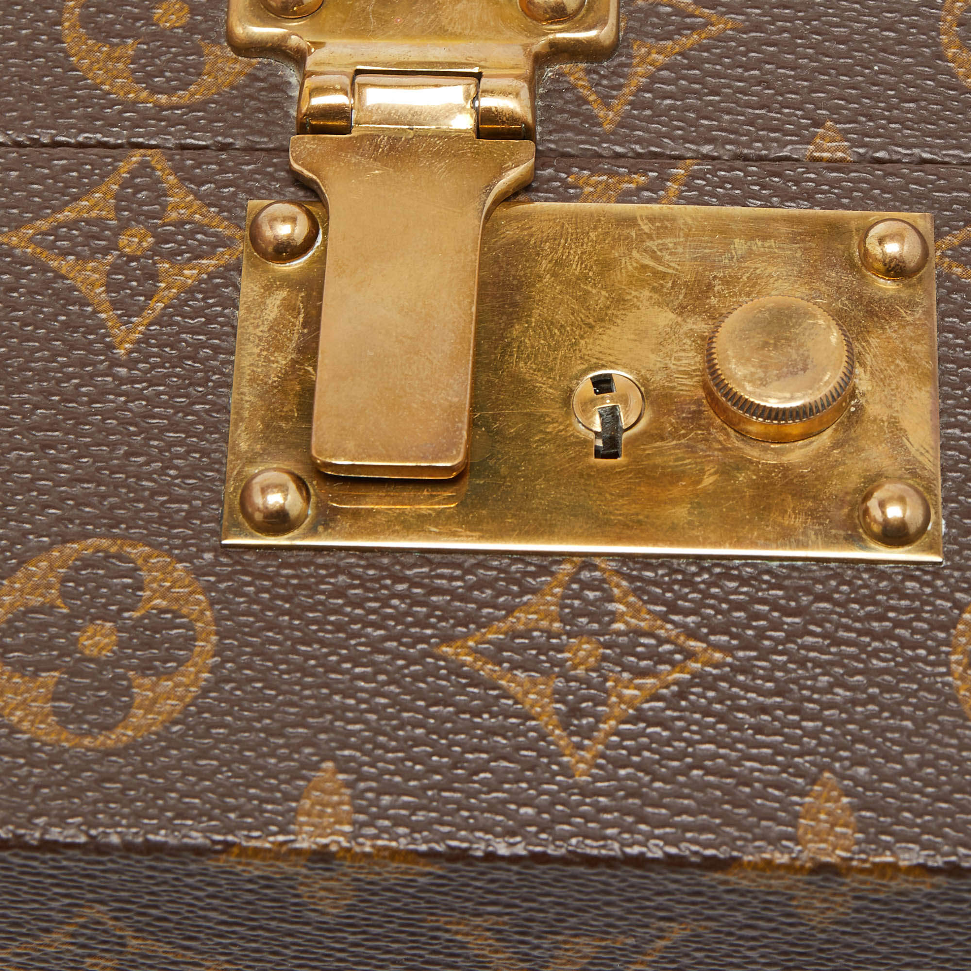Monogram Boite A Tout Jewelry Hard Case, Louis Vuitton (Lot 136