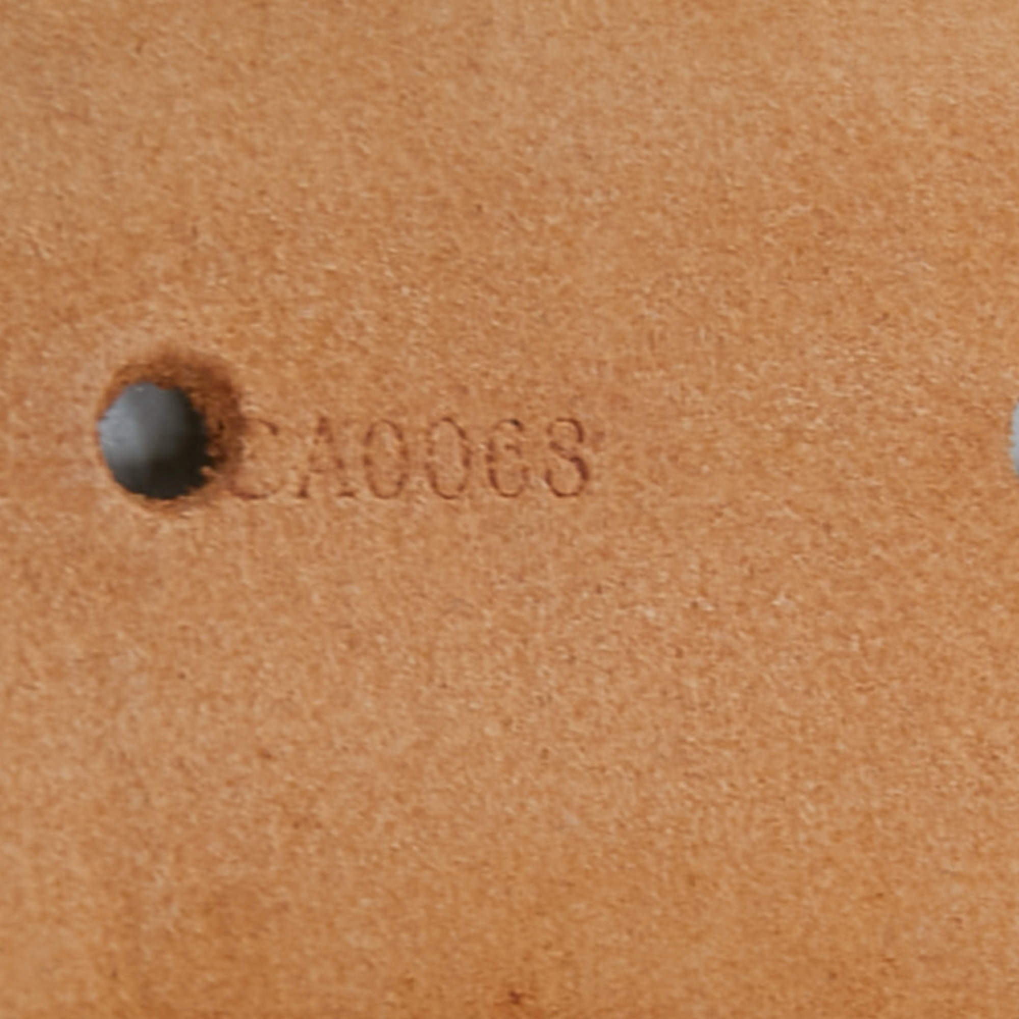Louis Vuitton Damier Azur Canvas Initiales Belt 90CM at 1stDibs