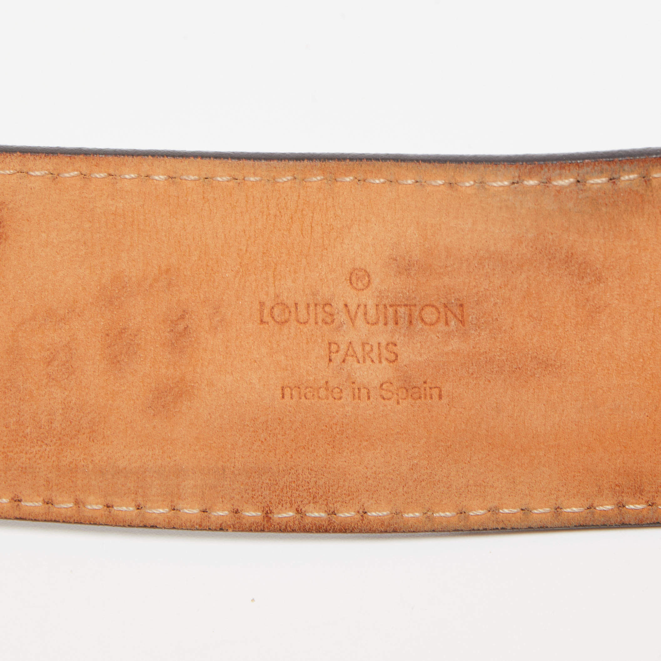 Initiales cloth belt Louis Vuitton Pink size 85 cm in Cloth - 31985275