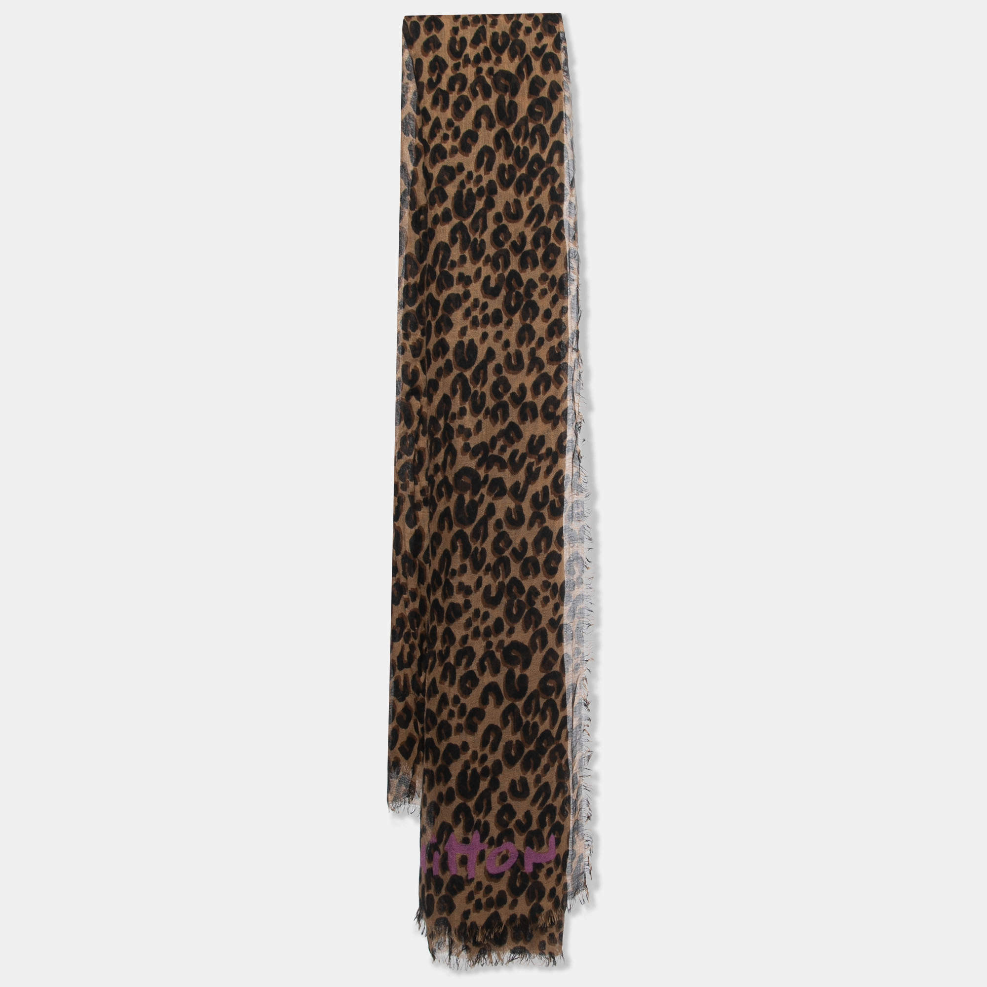 LOUIS VUITTON - Fashion THE LEOPARD STOLE IN NEW IRRESISTIBLE SHADES