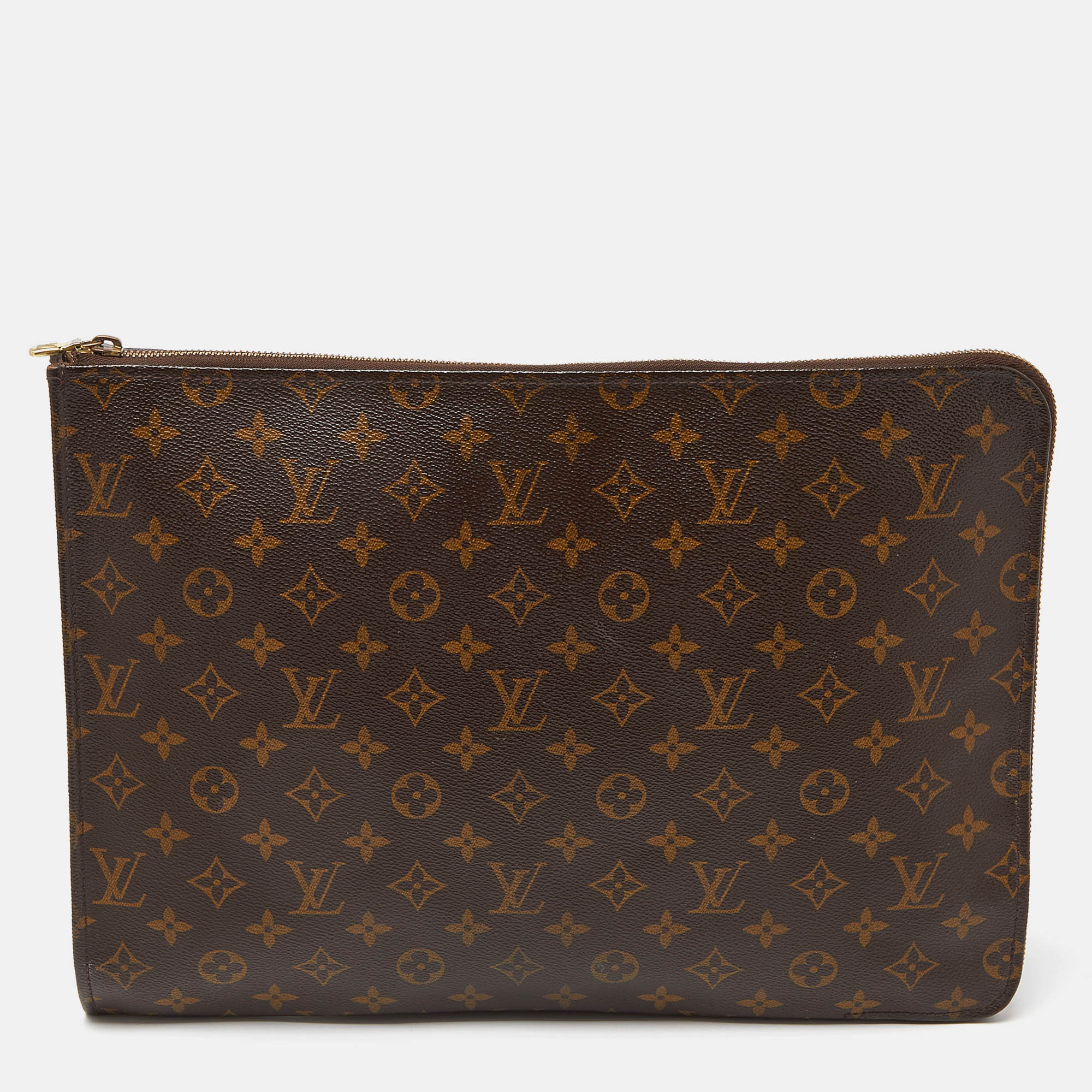 Louis Vuitton Monogram Canvas Poche Document Portfolio Case