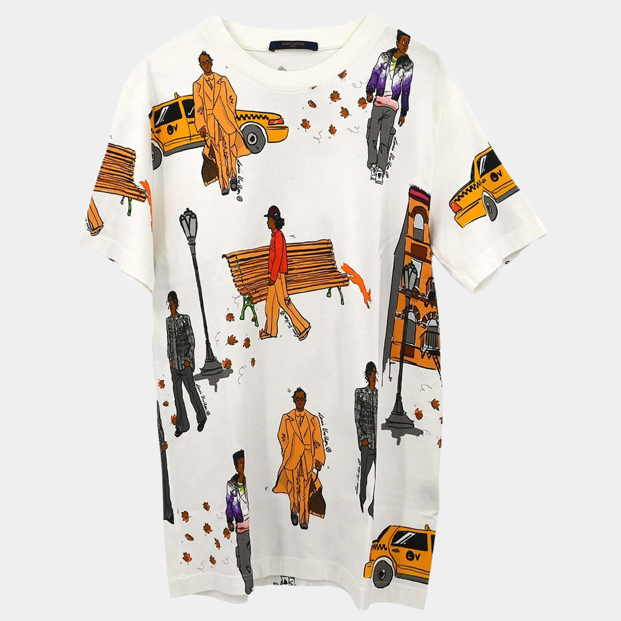 Pre Owned Louis Vuitton T-shirt White #L