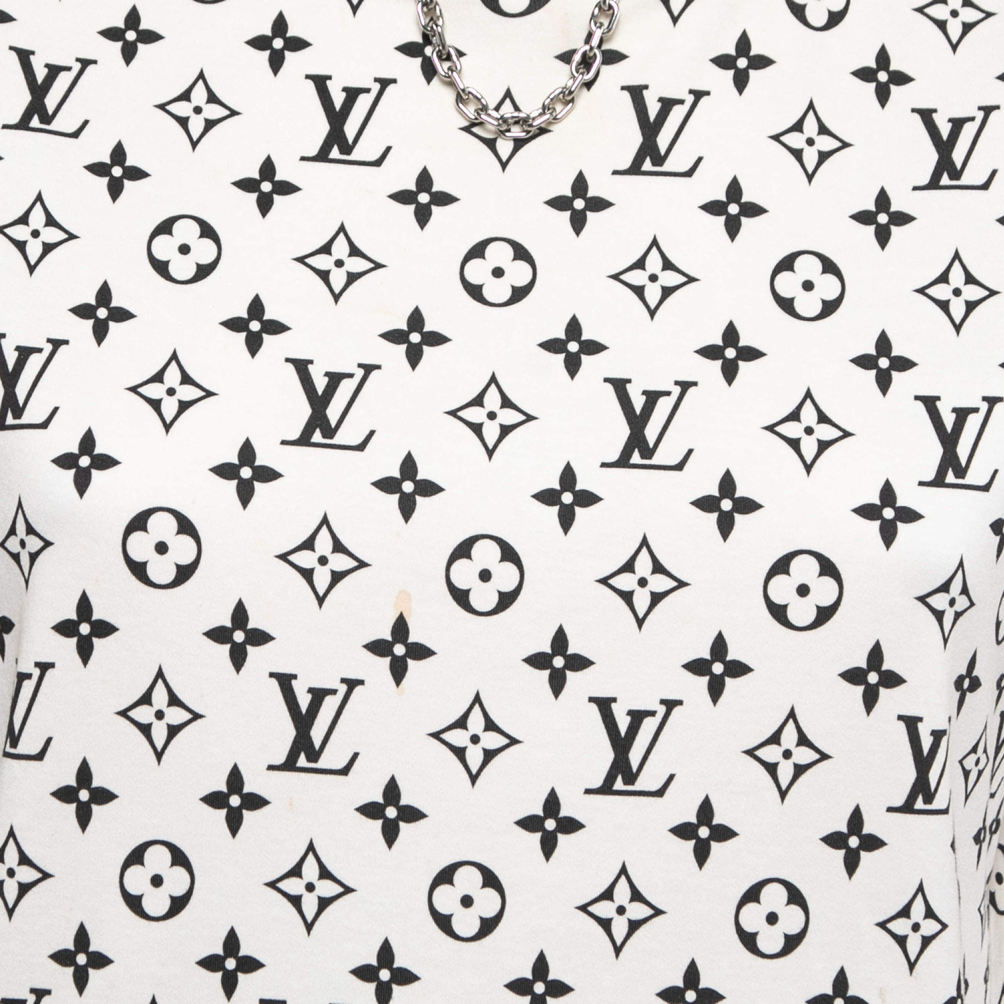 Louis Vuitton Black/Cream Monogram Cotton T-Shirt S Louis Vuitton | The  Luxury Closet