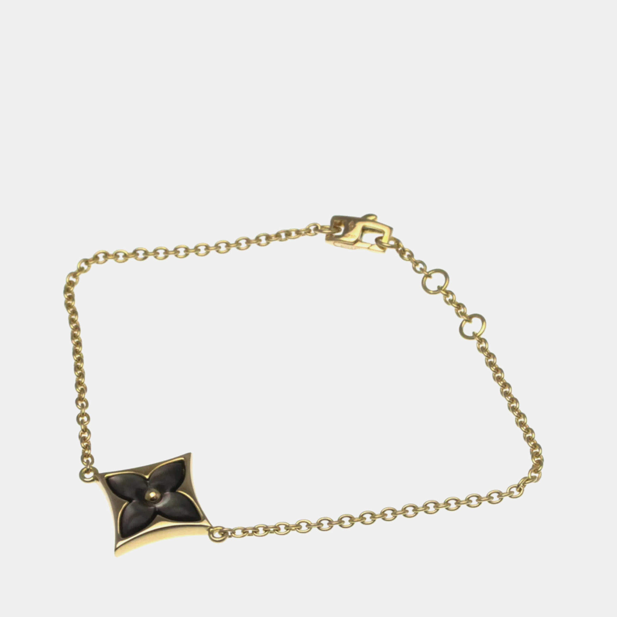 مملوكة مسبقًا سوار لويس فيتون كلر بلوسوم ستار صدف وذهب وردي عيار 18 بدلاية ذهب وردي