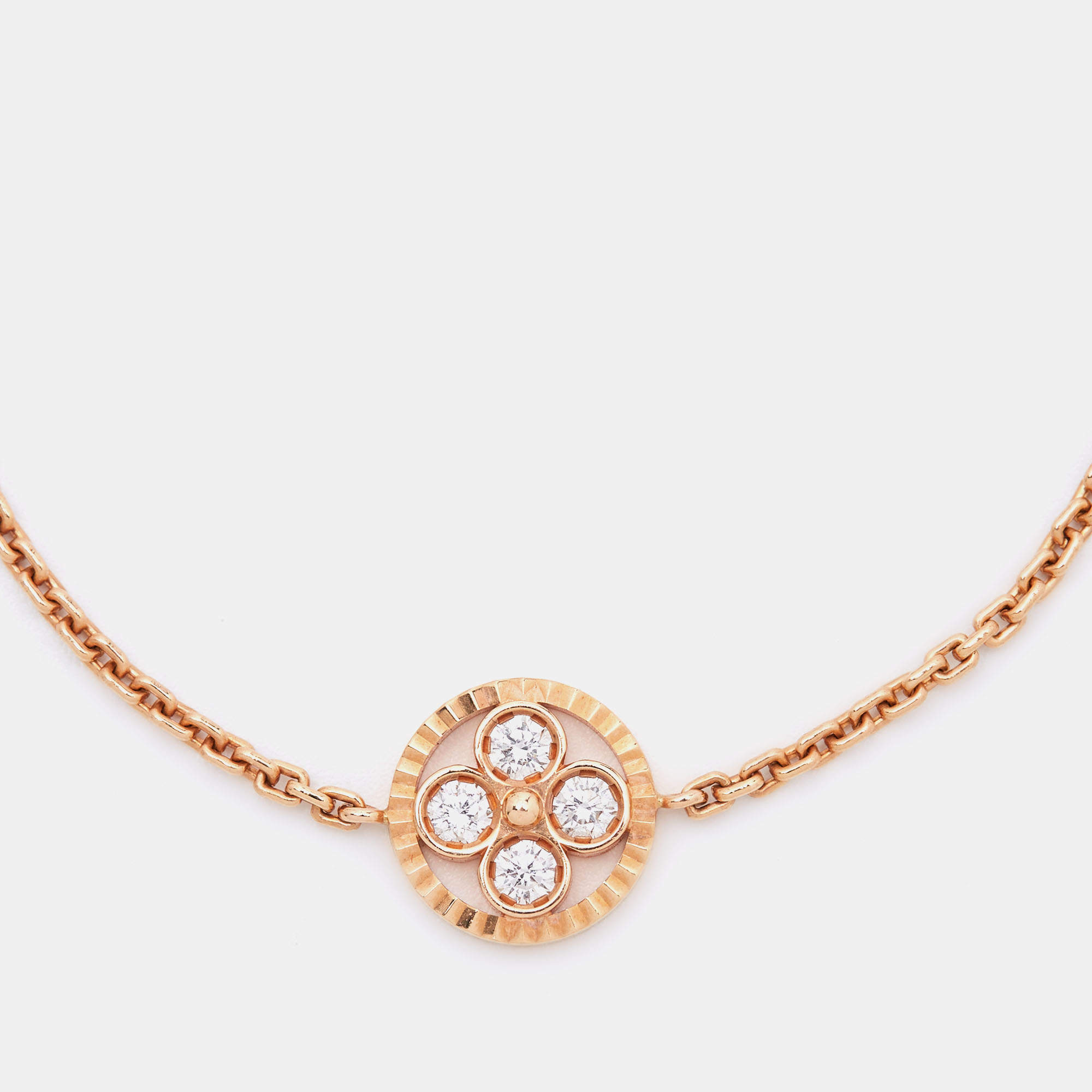 Louis Vuitton 18K Diamond Star Blossom Bracelet - 18K Rose Gold Charm,  Bracelets - LOU751723