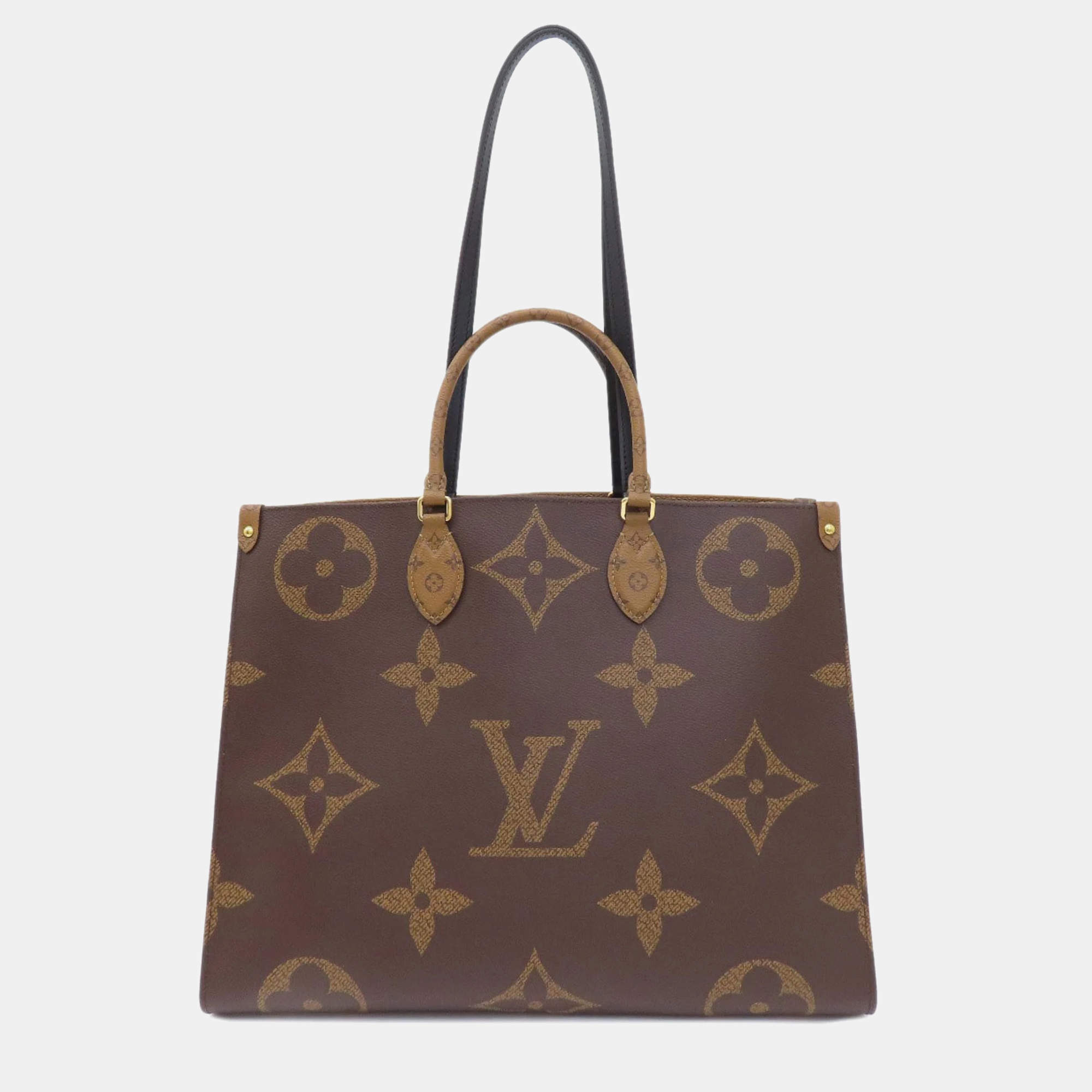 Louis Vuitton Brown Canvas GM Onthego Tote Bag