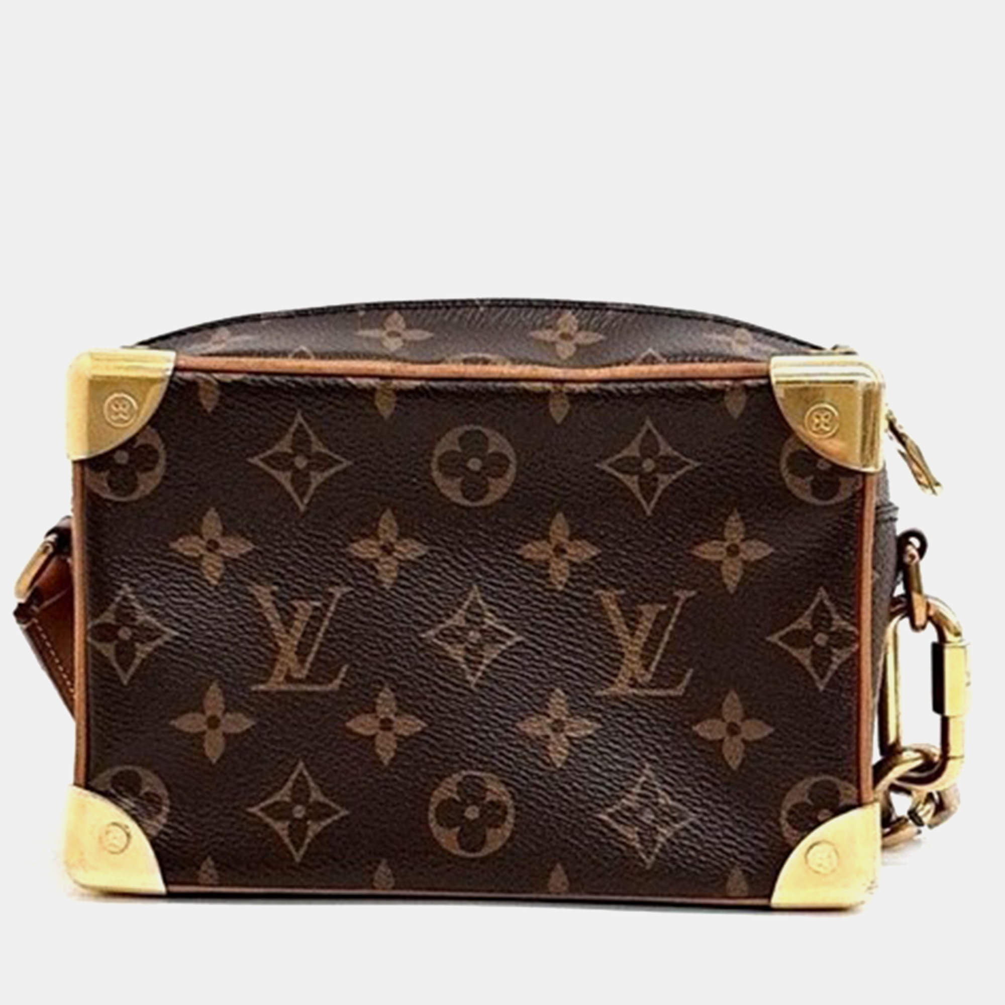 Louis Vuitton Brown Monogram Mini Soft Trunk Shoulder Bag