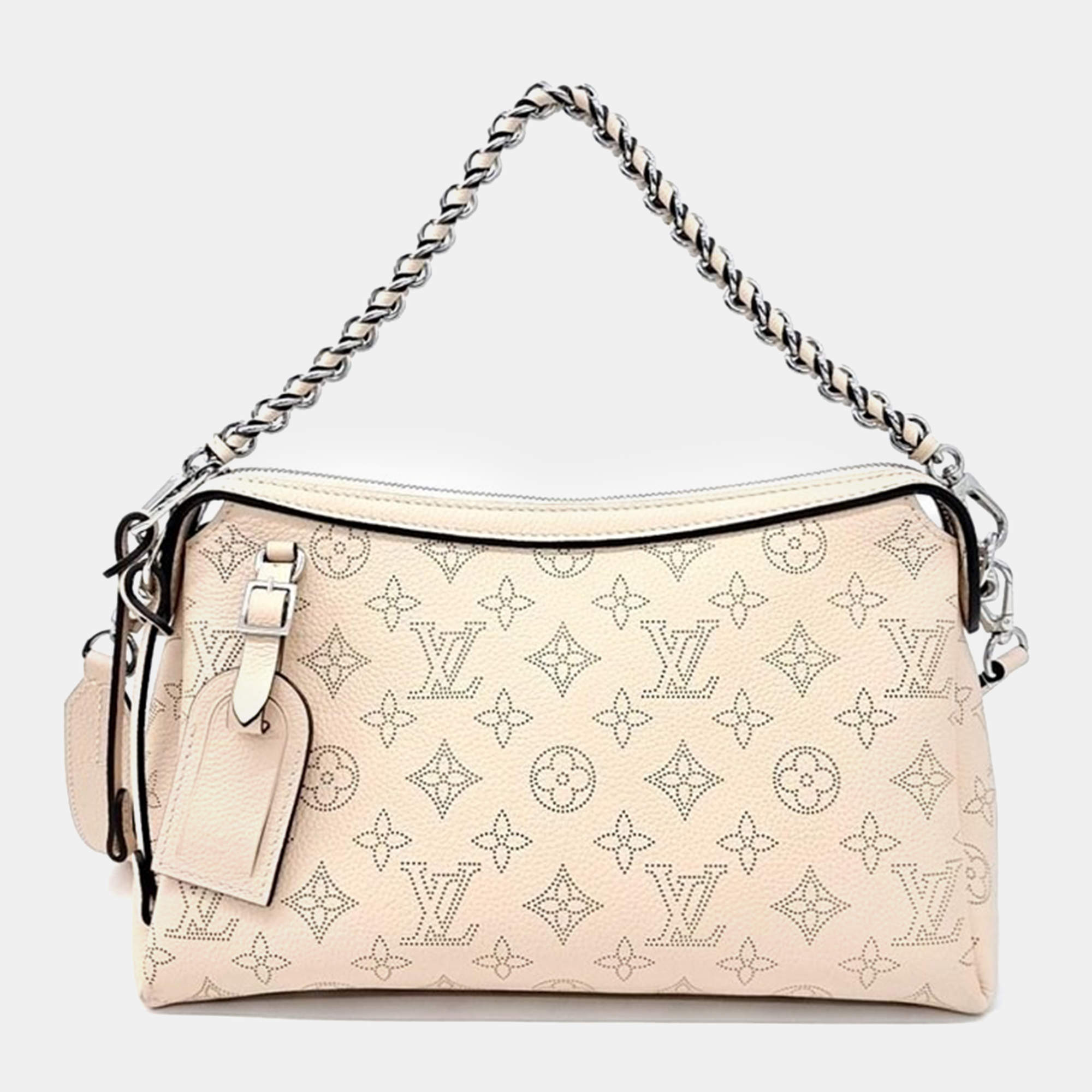 Louis Vuitton Beige Mahina Leather Hand It All PM Shoulder Bag